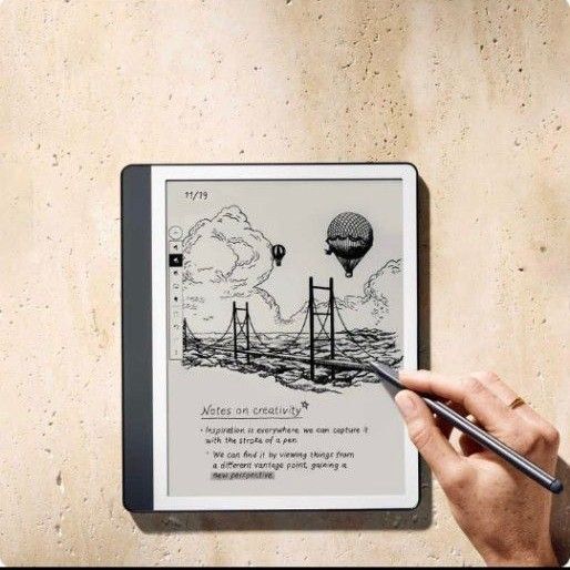 Amazon Kindle Scribe Notebook 10.2 Display 64GB Metallic Jade 2024 w/Premium Pen