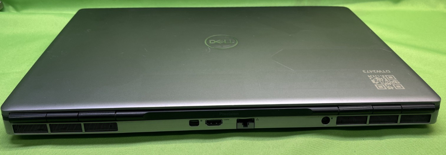 Dell Precision 7750 Intel Core i7-10750H 2.60Ghz/16GB RAM /500GB SSD/Bad Battery