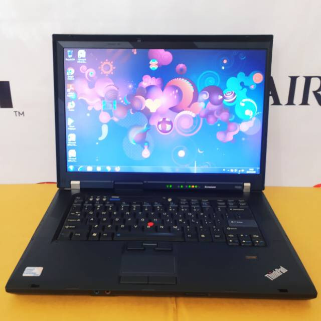 Wdscrn Lenovo Thinkpad R500 Laptop 4GB 64bit Windows 7, Office2010 NewBatWkGr8