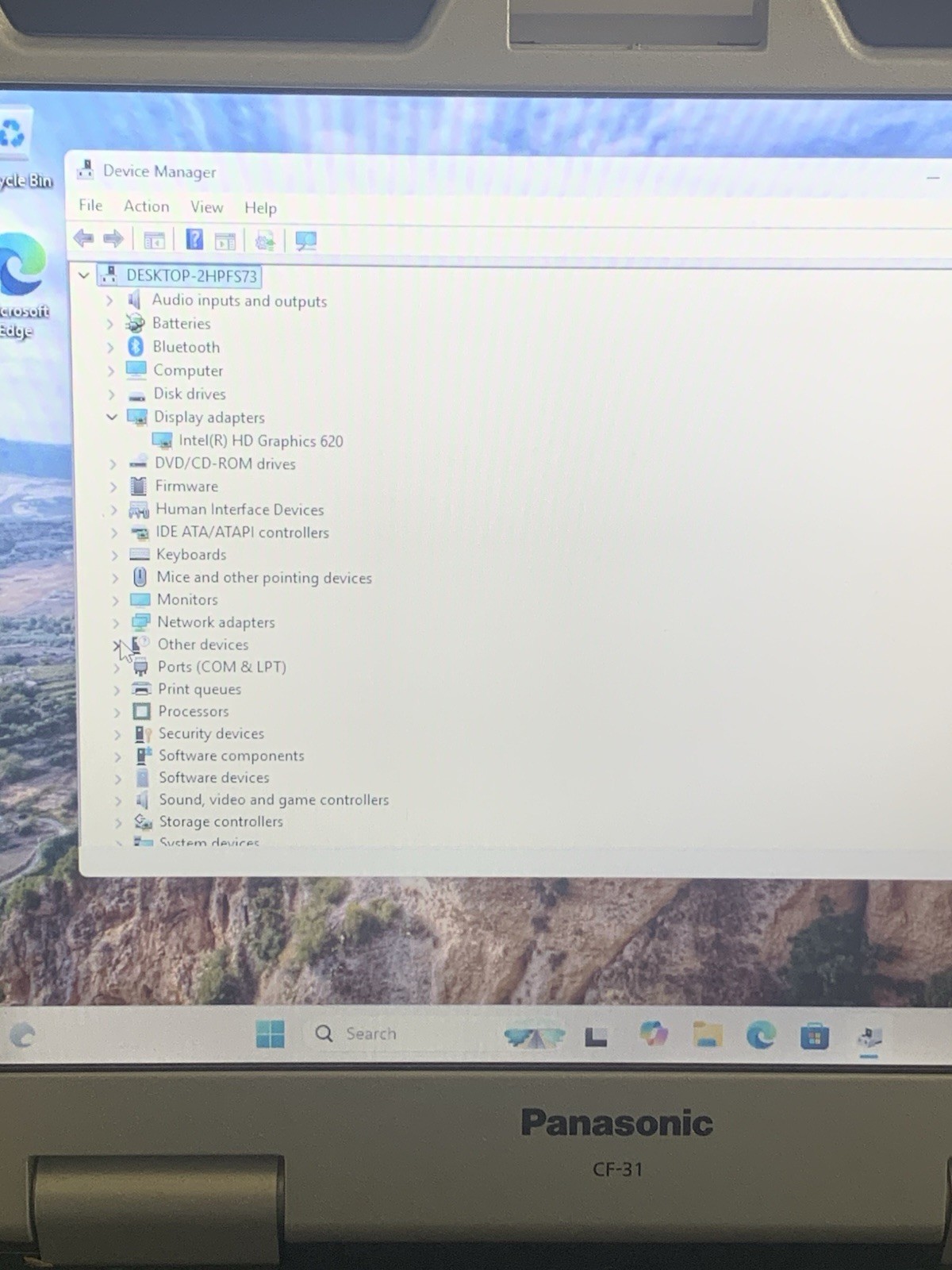 Panasonic Toughbook CF-31 MK6 i7-7600U Touch 8GB 256 SSD Win11 4G/DVD Good