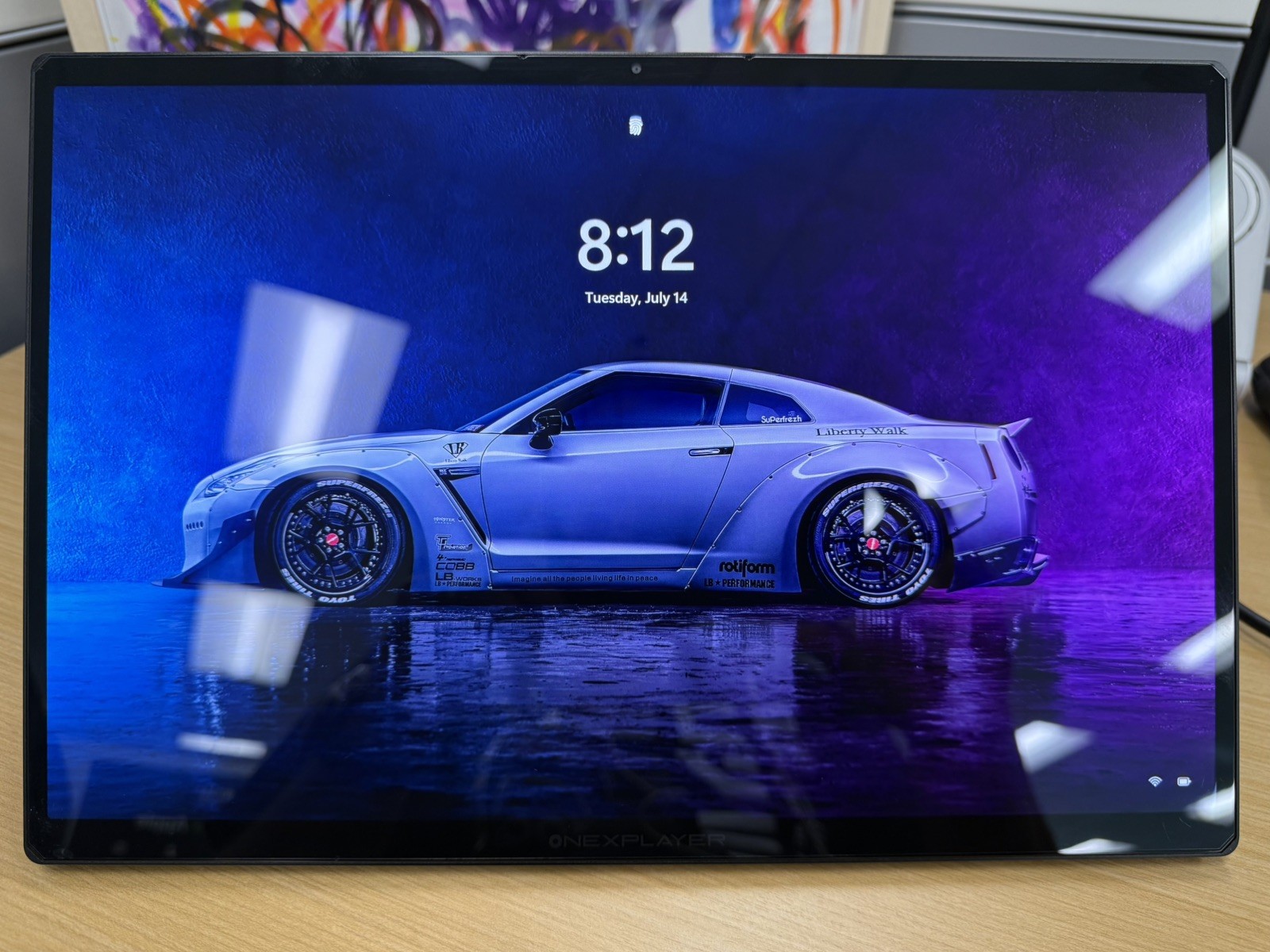 OneXPlayer Super V Gaming + Al Mobile Workstation 2-in-1 Laptop Handled 48GB+1TB