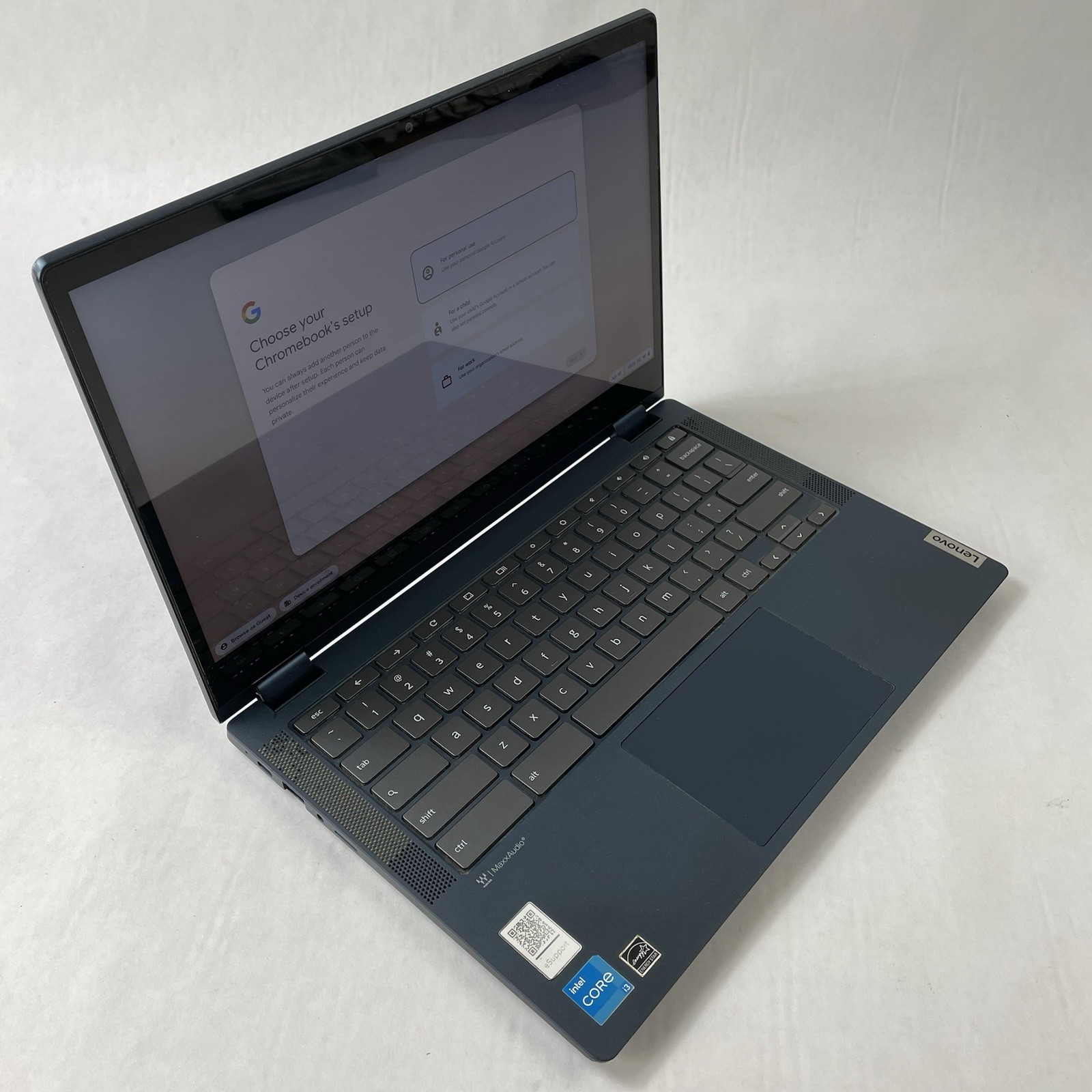 Lenovo IP Flex 5 Chrome 11.6″ Core i5-1115G4 3.00 GHz 8 GB RAM 16 GB HDD No AC