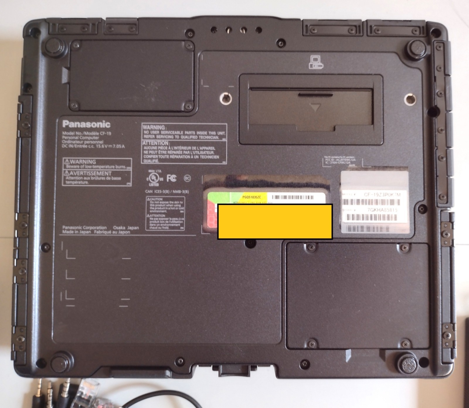 TOUGHBOOK CF-19 MK8 HAM Radio Triple Boot Laptop w/SDR 512GB SSD & DB-9 Serial