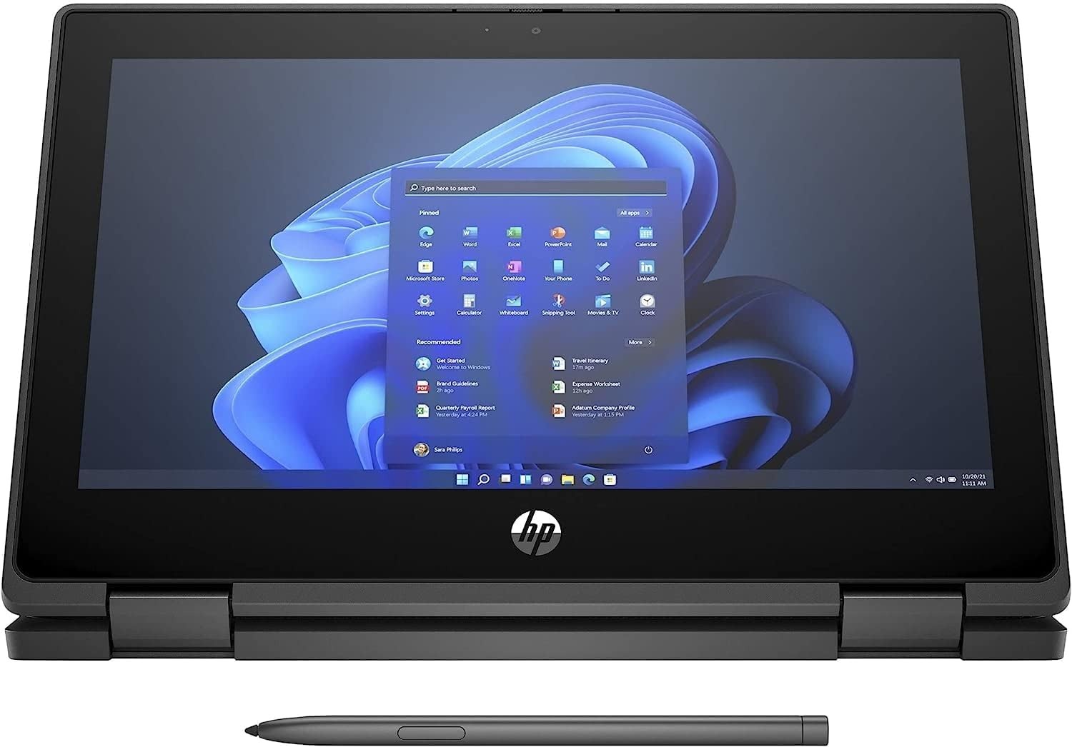 HP Pro Fortis 11 G9 Notebook X360 2in1 Intel N6000 8GB RAM 128GB SSD Win 11 Pro