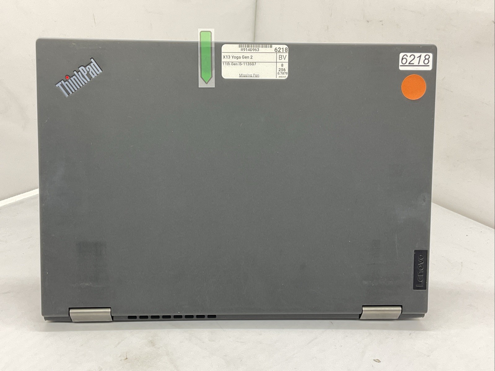 Lenovo ThinkPad X13 Yoga Gen 2 – i5-1135G7 – 8GB, 256GB, Win 11 – Missing Pen