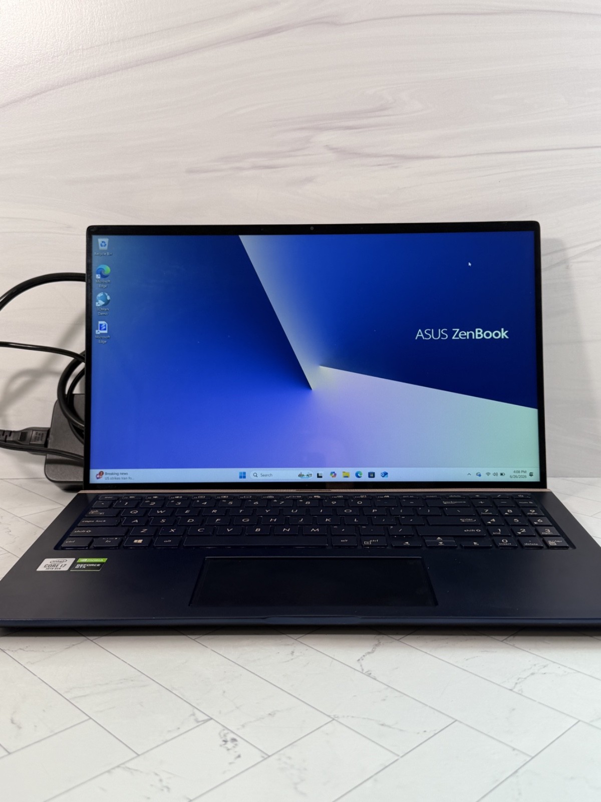 ASUS ZenBook 15 UX534FTC Intel i7 16GB RAM 1TB SSD NVIDIA GeForce GTX 1650 #H423