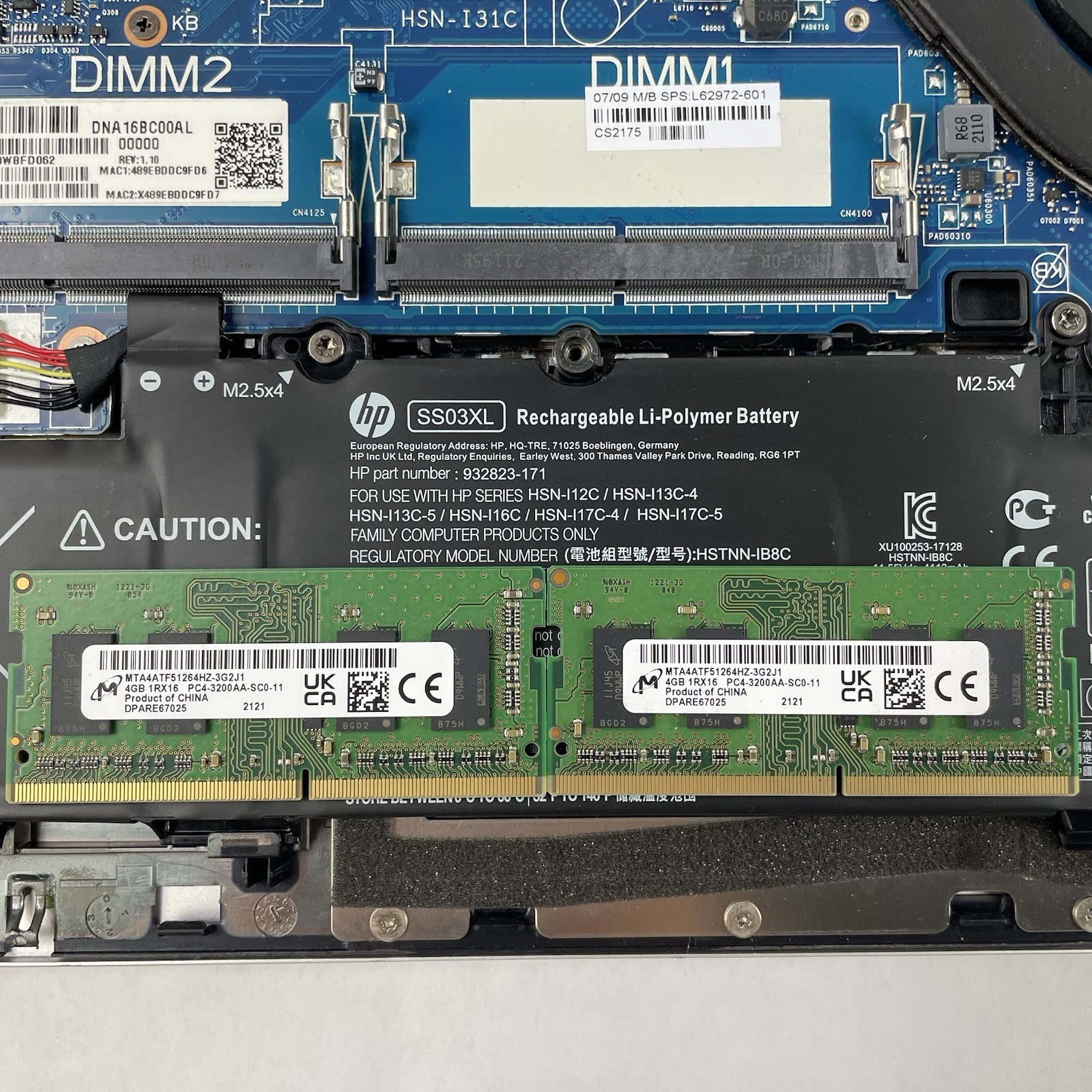 HP mt45 14″ Ryzen 3 Pro 3300U 2.10 GHz 8 GB RAM No SSD/OS/AC – Tilted Key