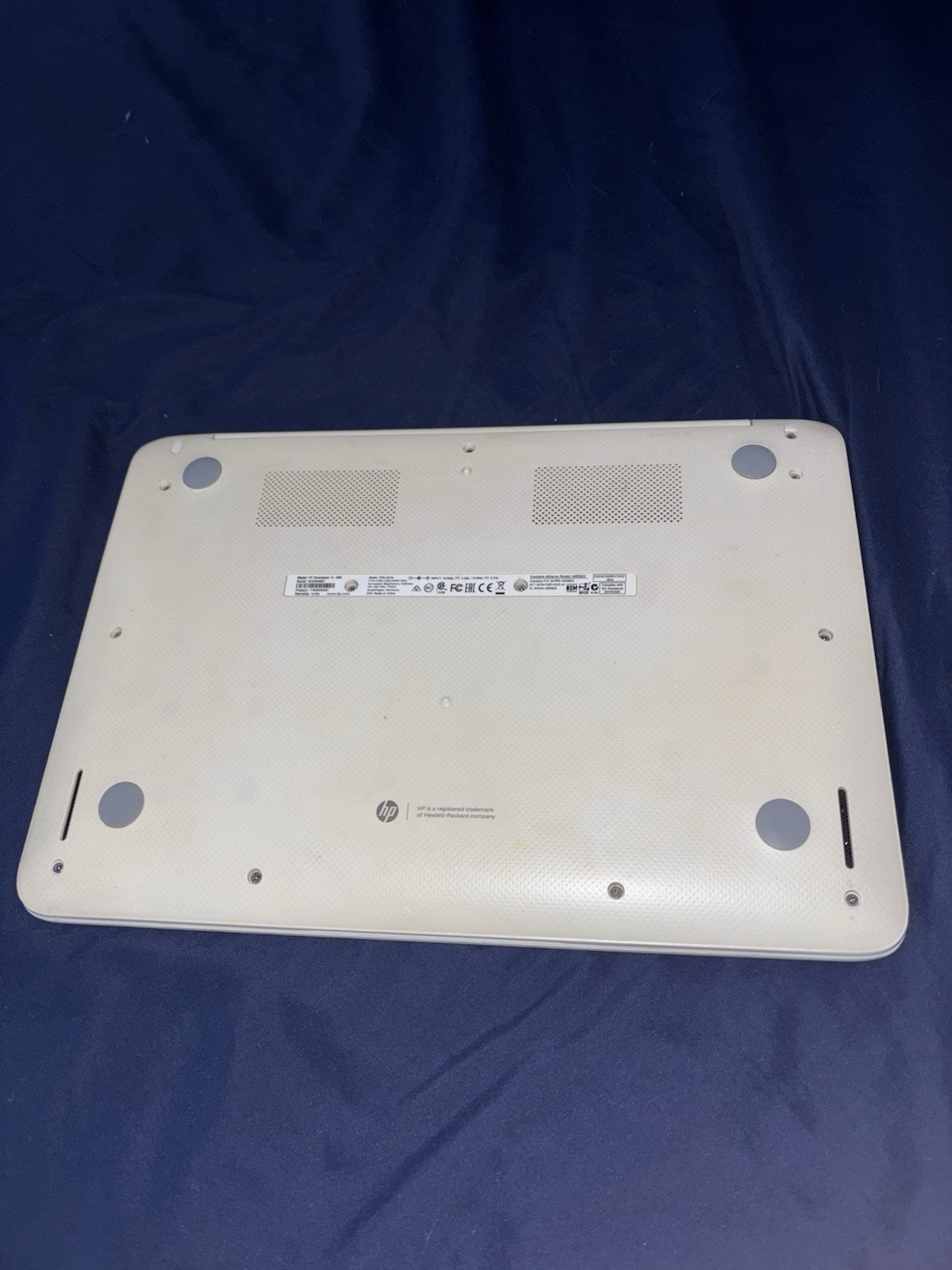 UNTESTED HP Chromebook 14-SMB Laptop Celeron 2955U 1.4GHz 4GB RAM 16GB SSD