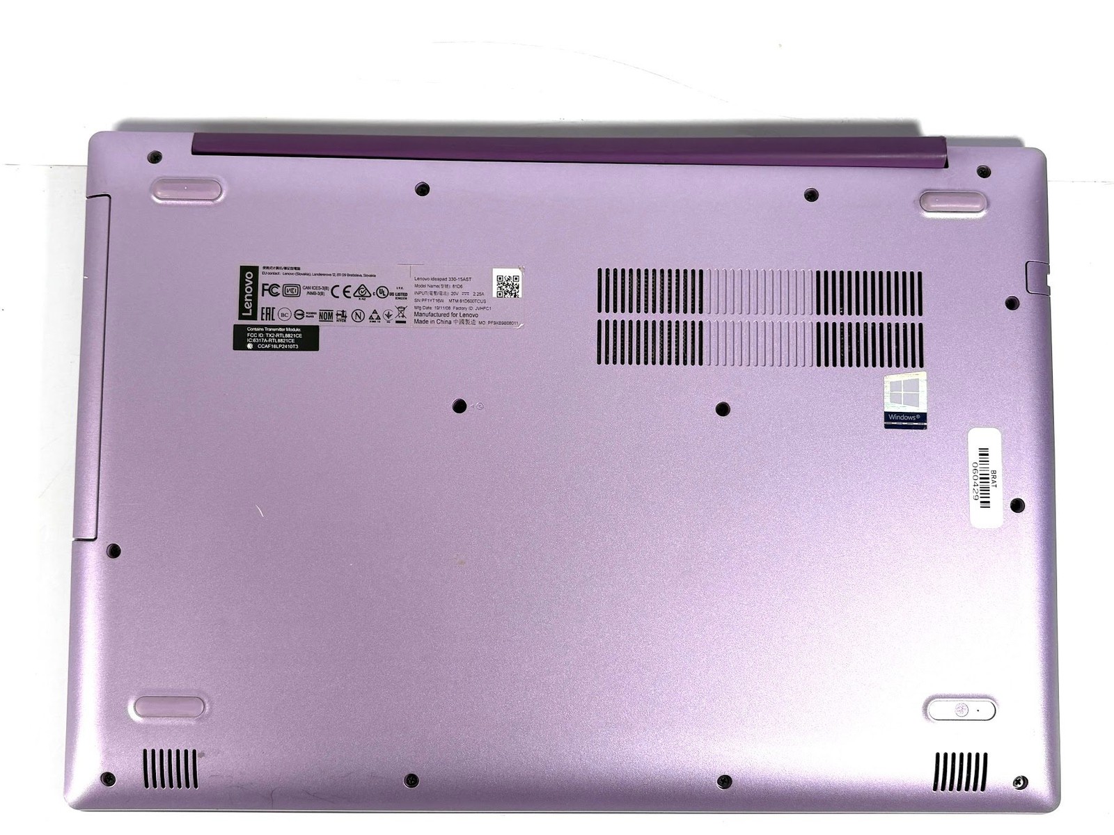 Lenovo IdeaPad 330-15AST – 15.6″ HD, 3.1GHz AMD A9-9425, 8GB RAM, 256GB SSD