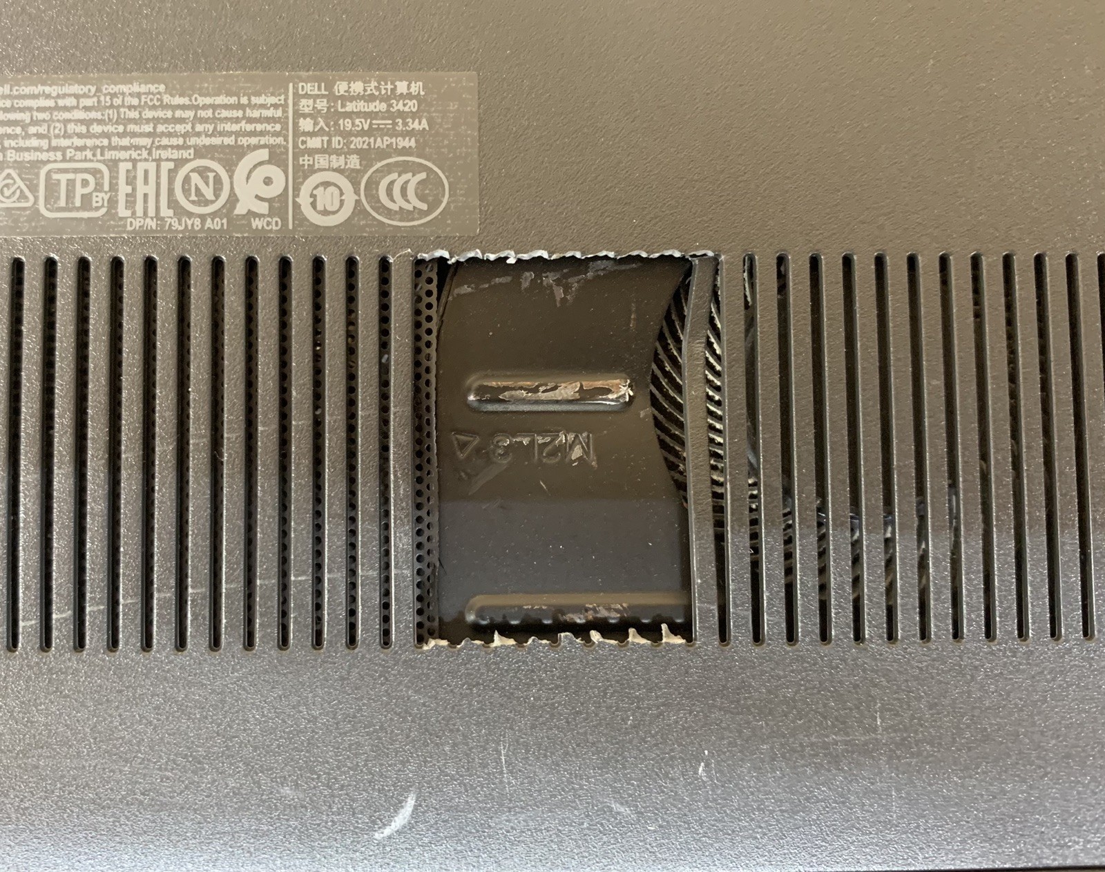 Dell Latitude 3420 Intel Core i5-1135G7 NO RAM NO SSD NO OS *FOR PARTS/REPAIR*