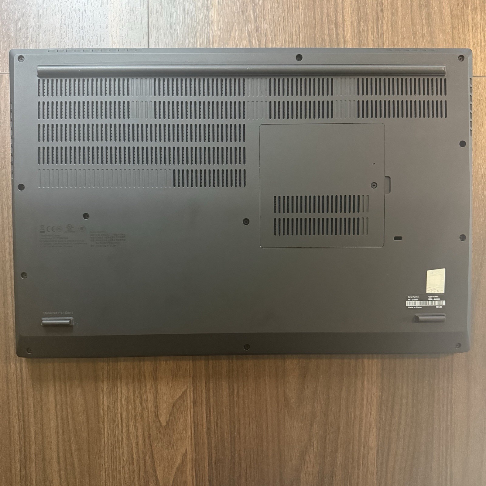 Lenovo ThinkPad P17 Gen 1 i7-10850H NVIDIA RTX 3000 32GB Mem 1TB SSD Win11 Pro