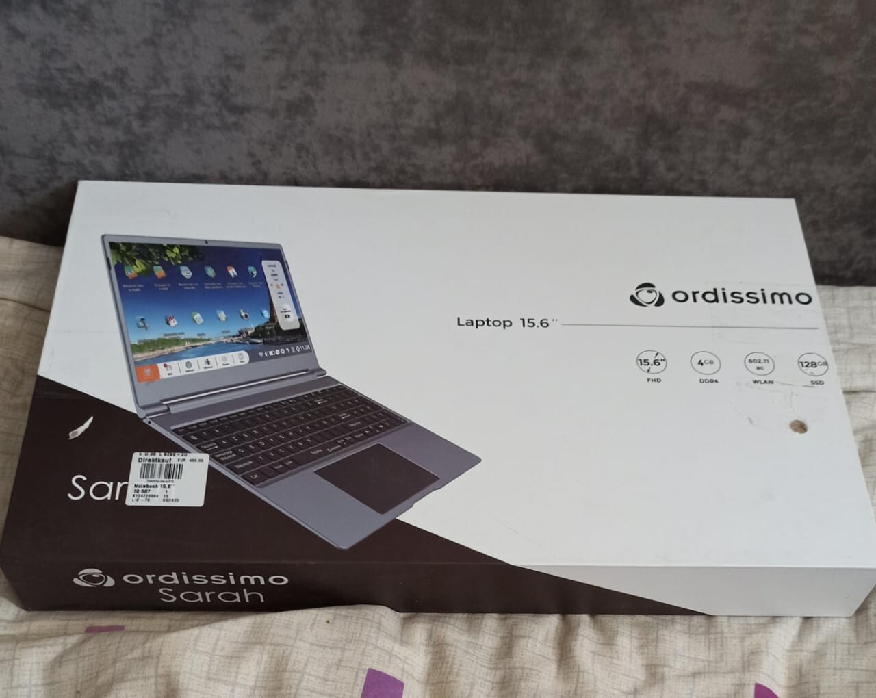 ORDISSIMO Laptop SARAH Full HD 15.6” 1920×1080px 4GB RAM DDR4 Intel®N4000 NEW
