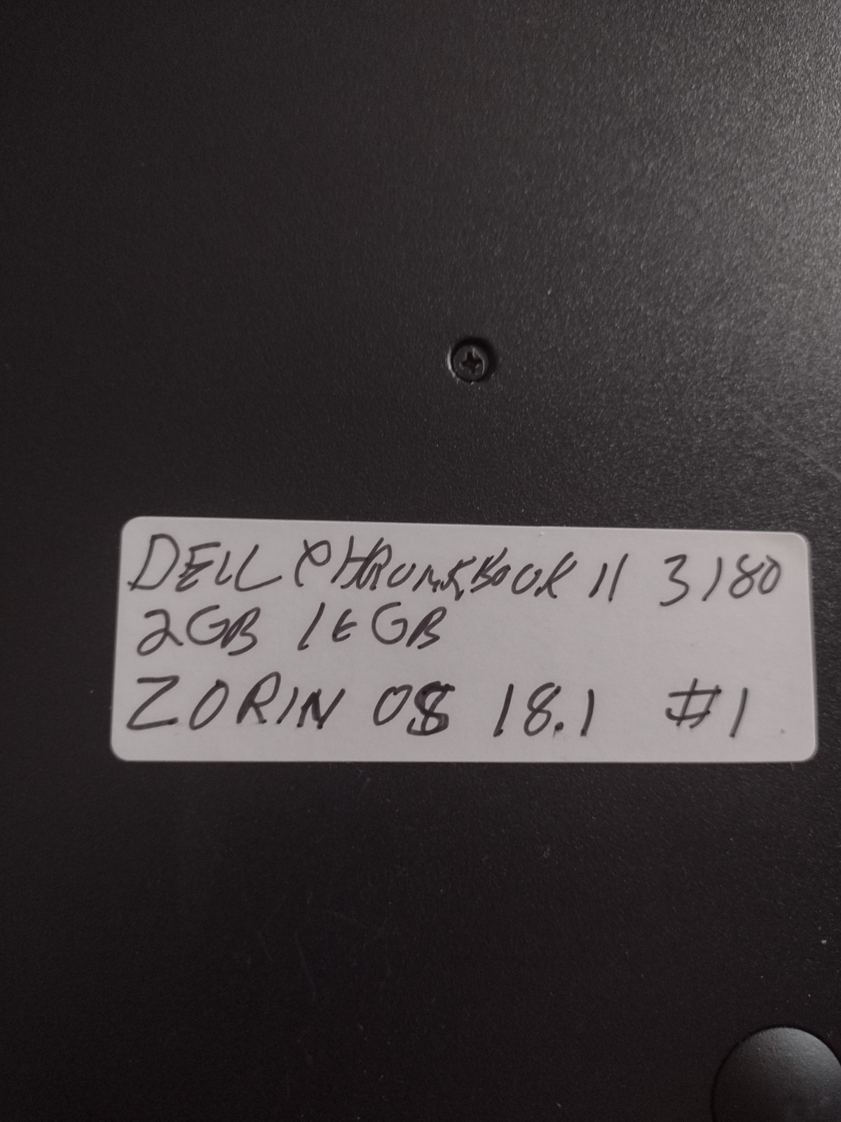 Dell Chromebook 11 3180 11.6″ Celeron 1.60GHz,2GB 16GB VERY CLEAN ZORIN OS 18.1