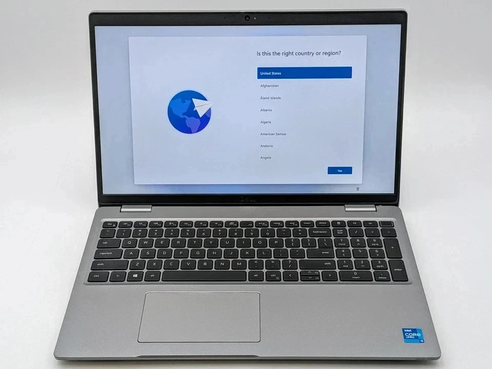 Dell Precision 3560 15.6” FHD Laptop Intel i5 16GB RAM 256GB SSD Windows 11 Pro