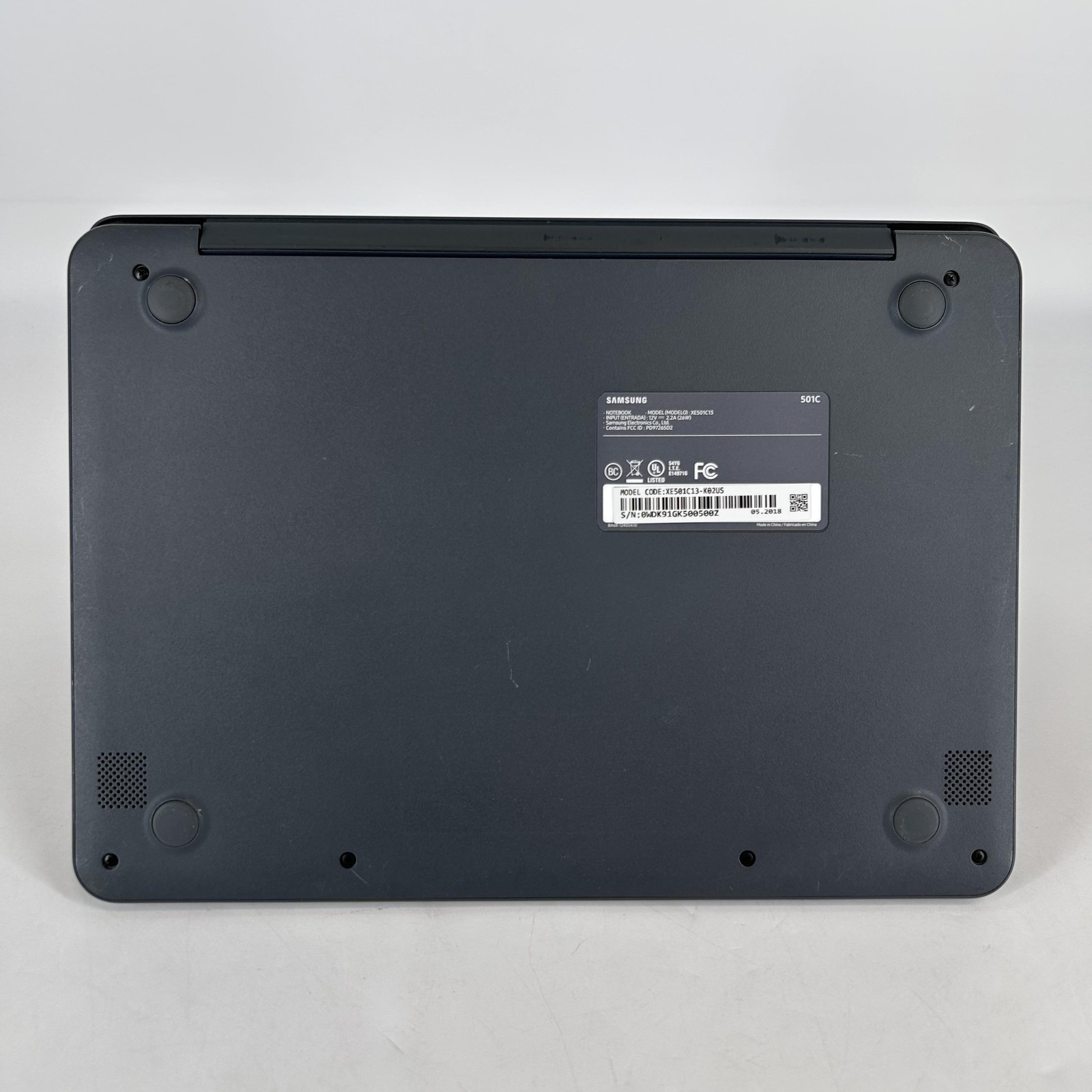 Samsung Chromebook 3 XE500C13 11.6 HD 1.6 GHz Celeron 4GB 16GB eMMC No Battery