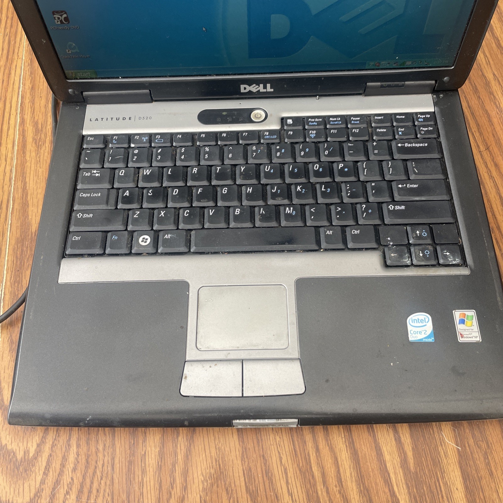 Dell Latitude D520 Laptop Vintage For parts or repair
