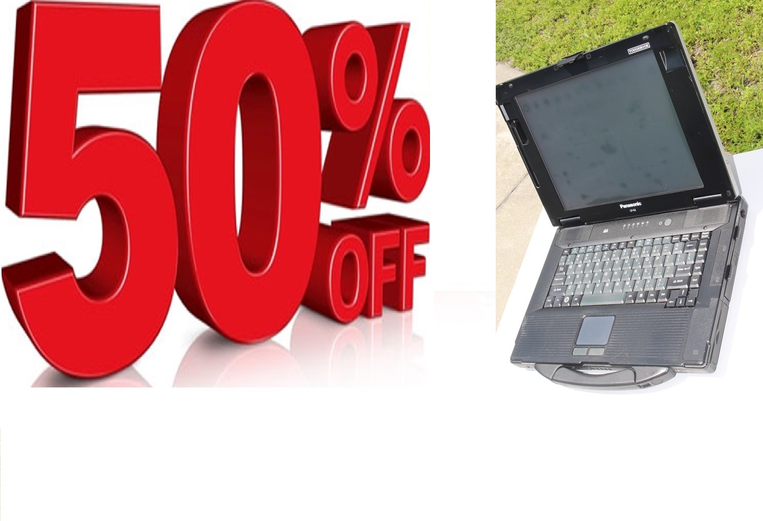 Panasonic Toughbook CF-52 Core 2 Duo 2.26GHz / 4GB / 250G / Win 7 / Touchscreen