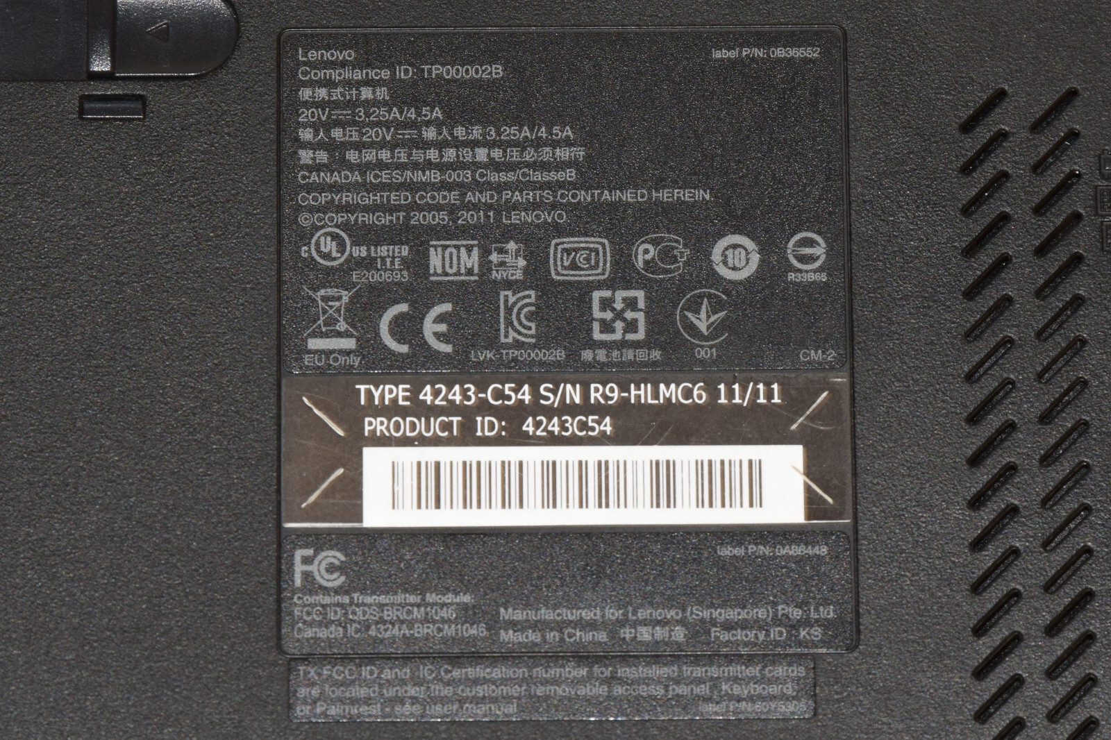 DAMAGED DEAD JUNK Lot 2 Lenovo Thinkpad T520 15.6″ Laptop Incomplete AS IS