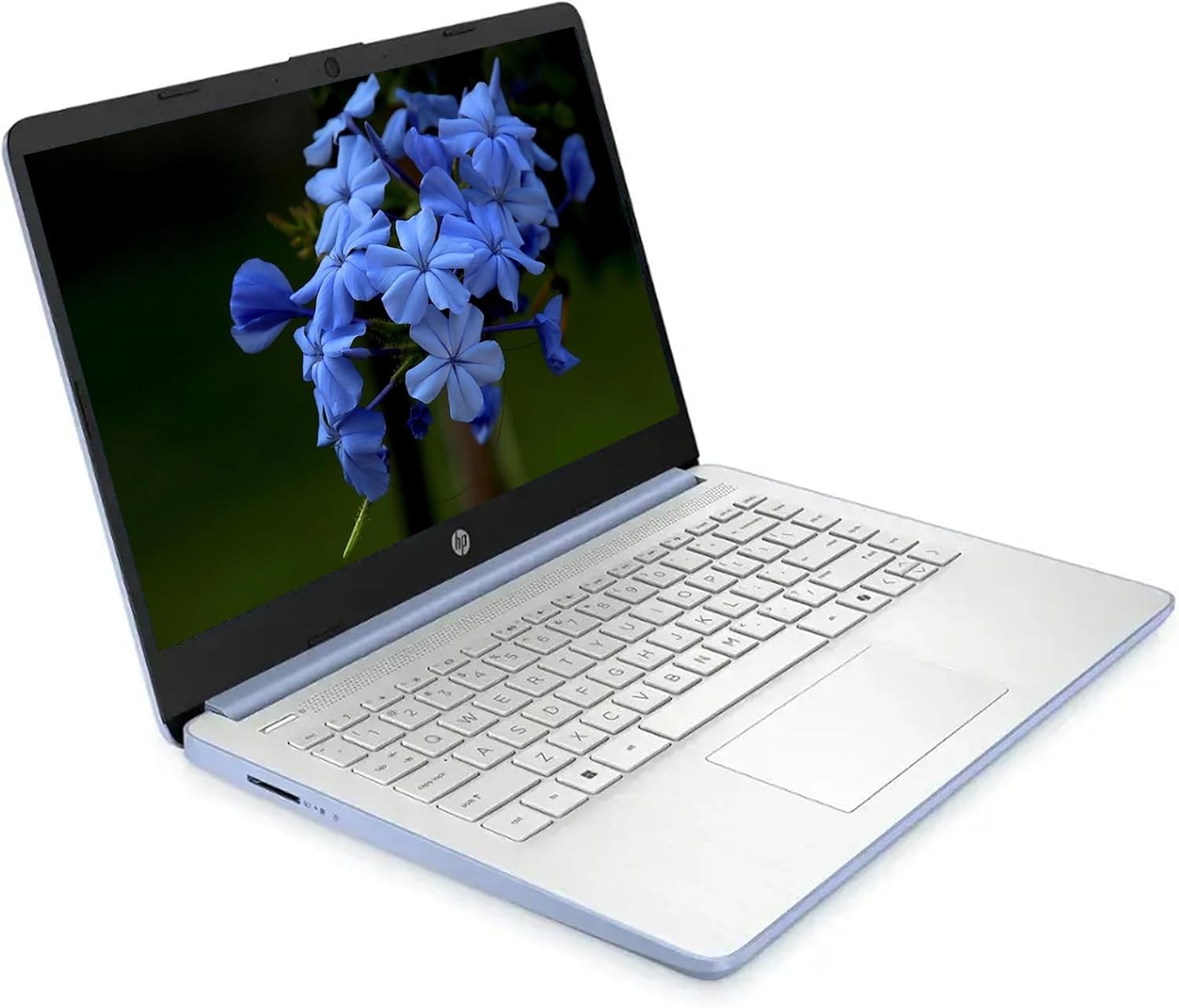 HP 14-dq6012dx 14″ Intel Processor N150 4 GB DDR4 128 GB UFS W11H Laptop, BL