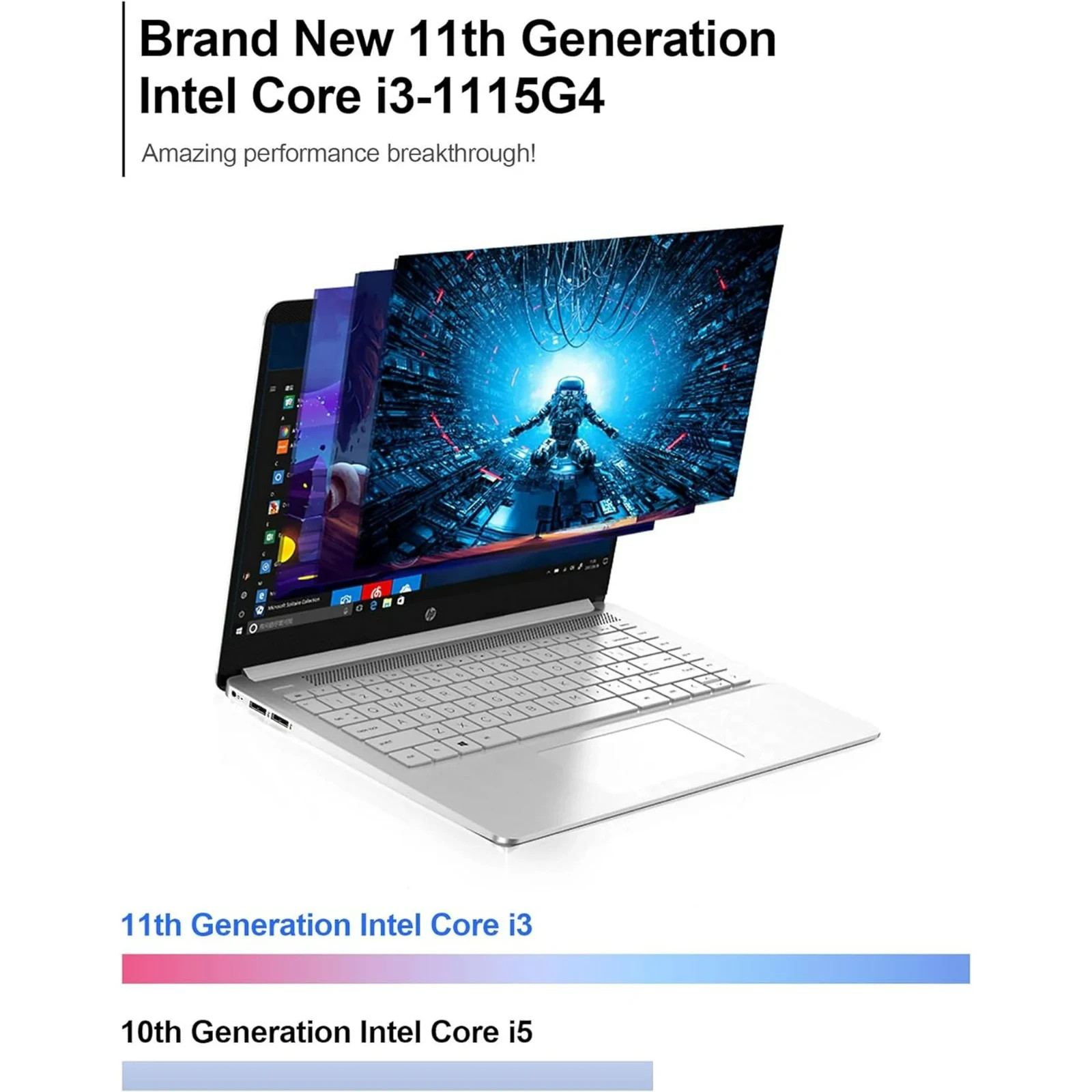 HP 15.6″ Touchscreen Laptop, Intel Core i3-1115G4, 16GB RAM 1TB SSD, Win11Pro