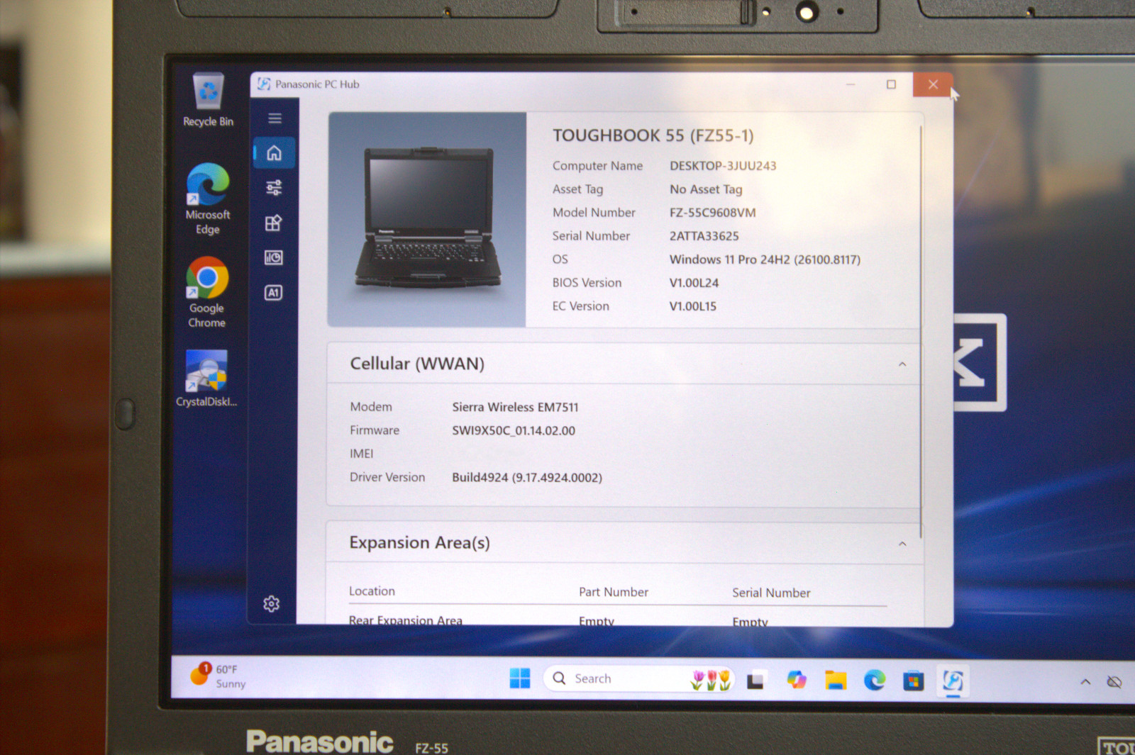 Panasonic Toughbook FZ-55 i7-8665U New 1TB SSD 32GB RAM Touch 4G GPS 2x Batt IR