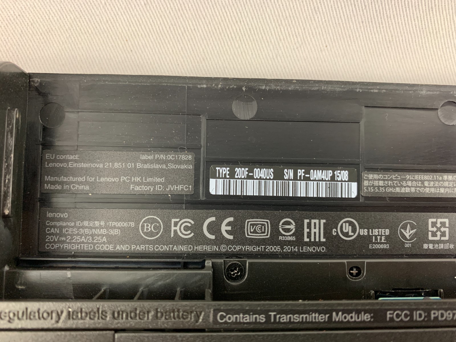 Lenovo ThinkPad E550 Laptop Intel Core i7-5500U 2.4GHz, 8GB RAM, 500GB SSD, W10P