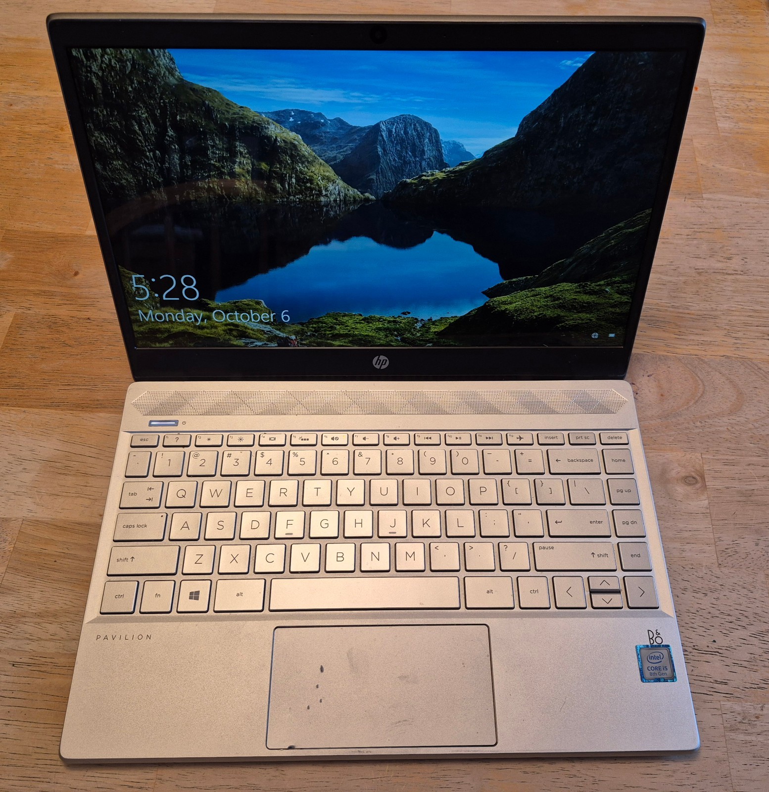 HP Pavilion Laptop 13.3″ HD UHD Graphics 620 i5-8265U 8GB 256GB Win 10H silver