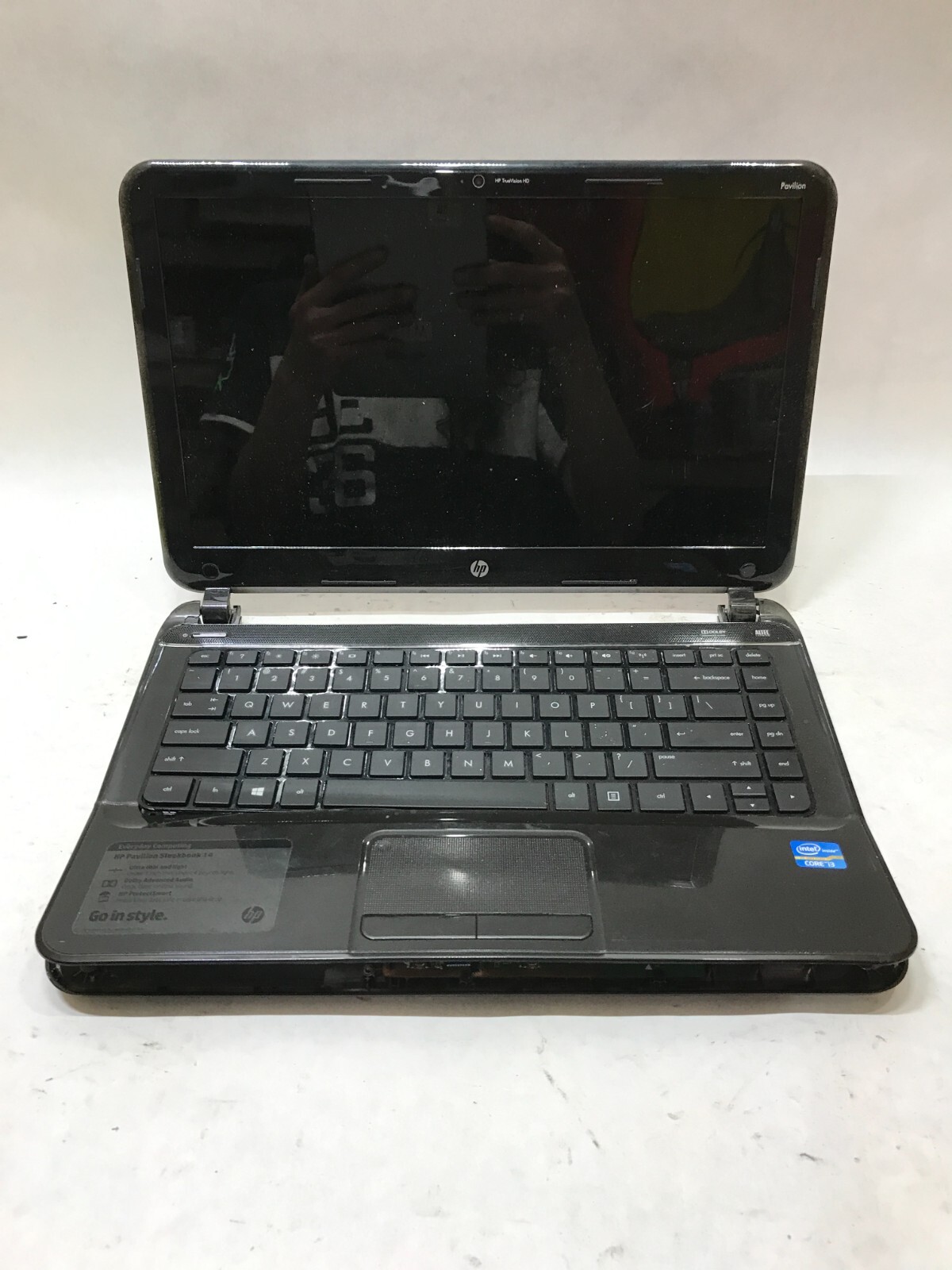 HP 14-b010us 14″ Intel Core i3 NO RAM NO HDD/OS For Parts/Repair AS IS READ – DW