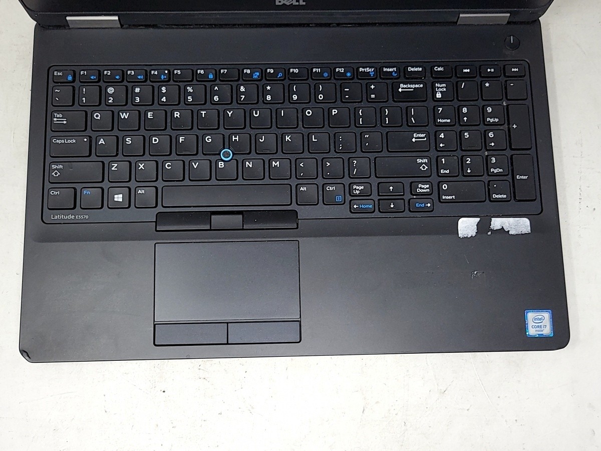 DELL LATITUDE E5570 Laptop Intel Core I7-6600U 8GB 256GB SEE NOTES