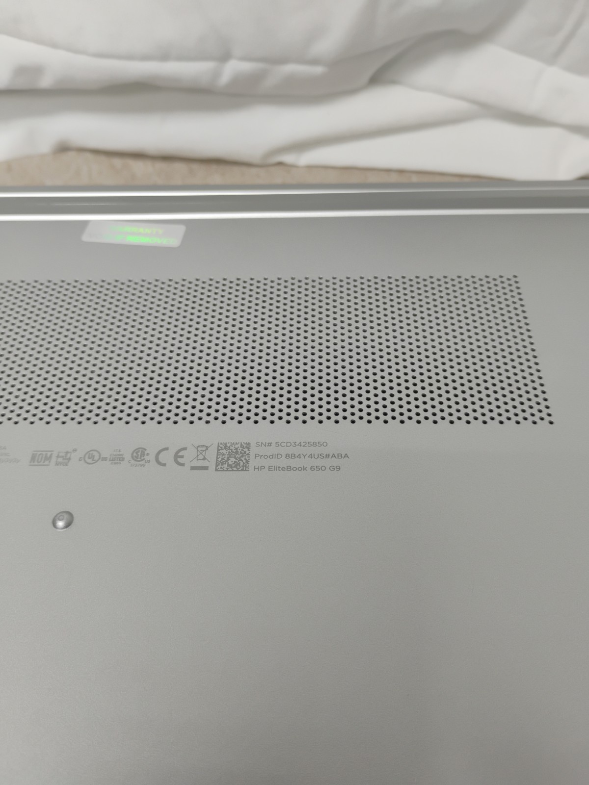 EliteBook 650 G9, i7-12th Gen, 16gb Ram, 256gb SSD, 10 Key, Win 11