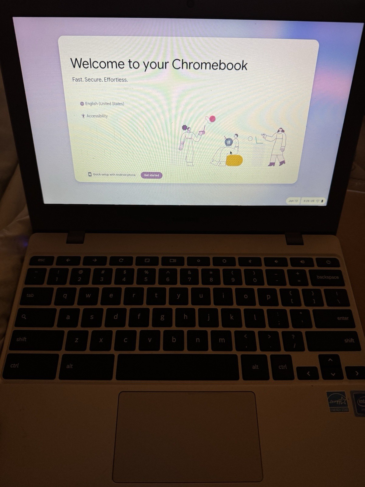 Samsung Chromebook 3 XE500C13 11.6in. Laptop 16GB, Intel Celeron