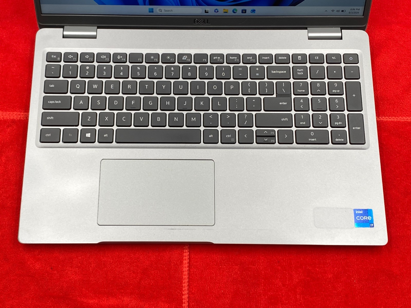 DELL PRECISION 3560 i7-1165G7 16GB RAM 256GB SSD NVIDIA T500 BATTERY 100%(NO AC)