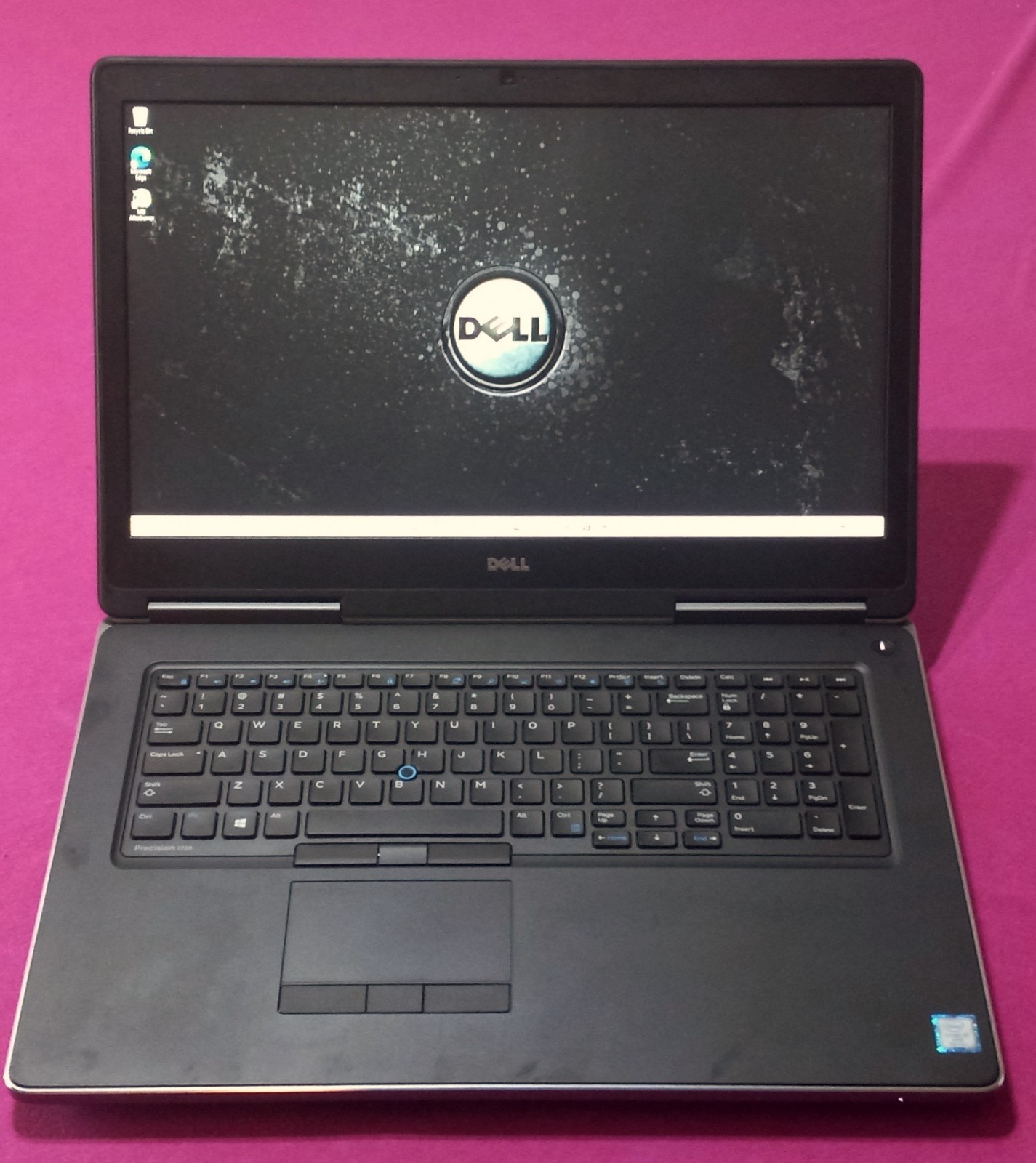 Dell Precision laptop 7720 i7-7820HQ 2.9-3.9Ghz 16GB 512GB NVIDIA “P5000” AX200
