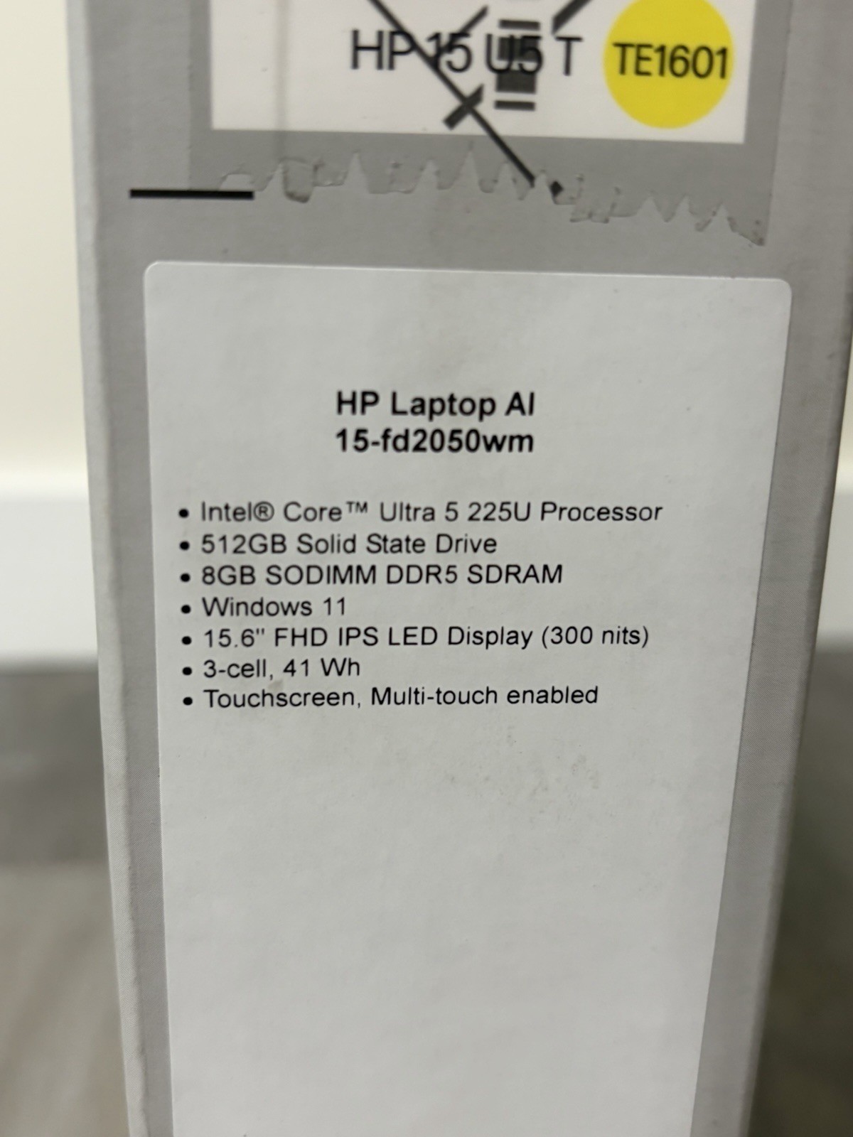 🔥 HP 15.6″ FHD IPS Touch Intel Ultra 5-255U/8GB/512GB Silver Laptop 15-fd2050wm