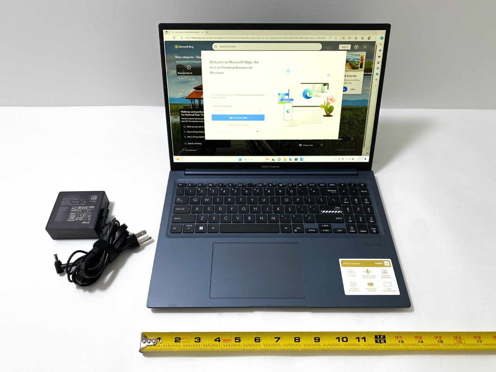ASUS VIVOBOOK 16X M1603Q 16″ AMD RYZEN 7 5800HS 3.20GHZ 512GB SSD 12GB W11