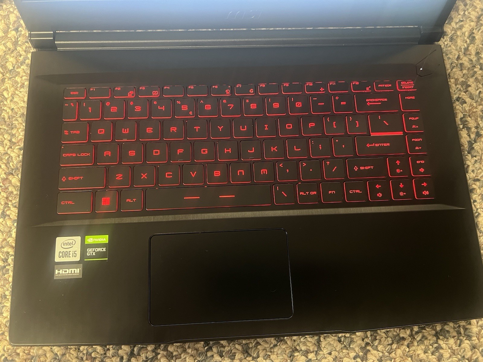 *PERFECT CONDITION* MSI – GF63 15.6″ Gaming Laptop
