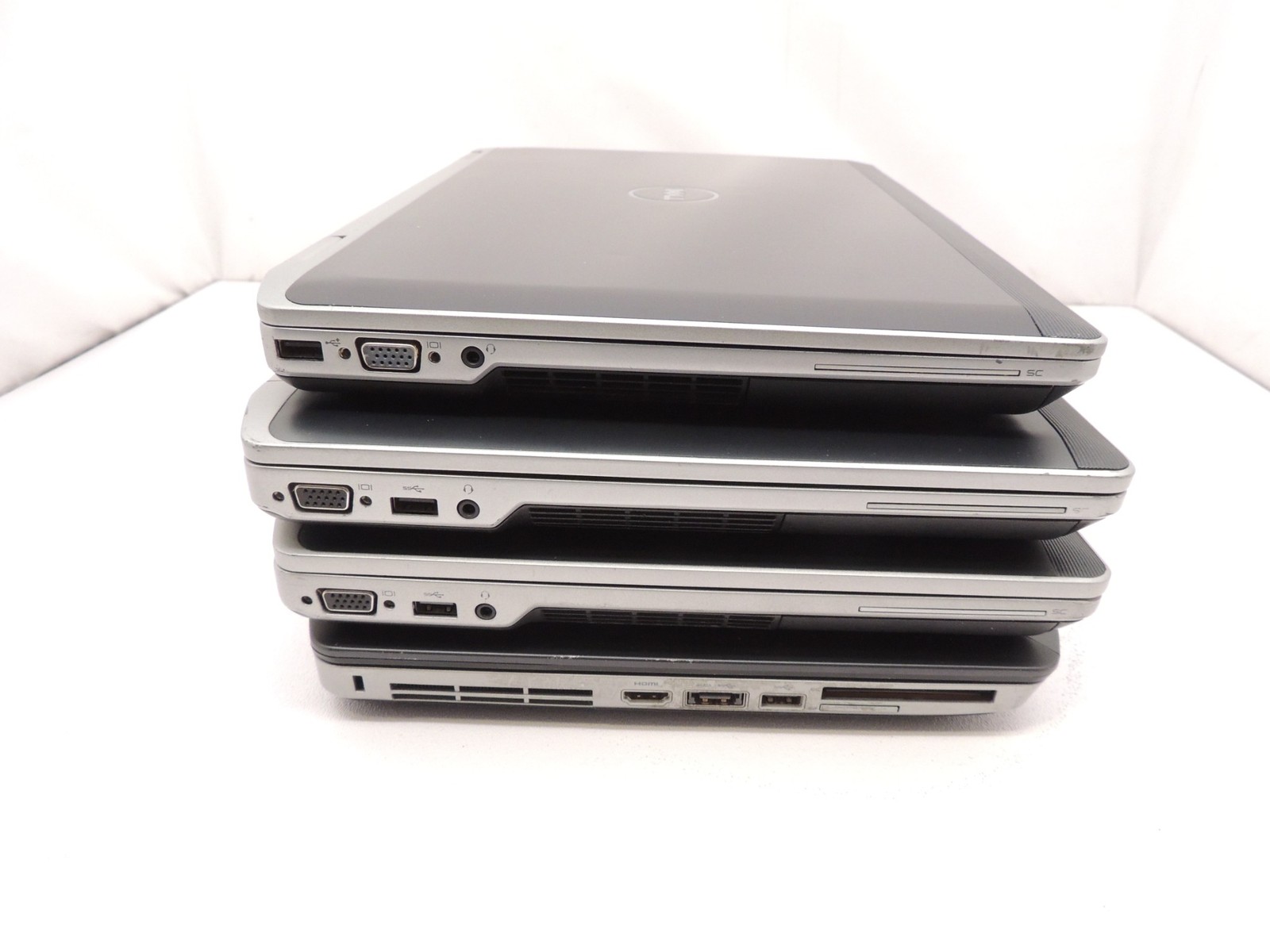 Lot of 4 Dell E5530 E6530 E6430 Core i7 3rd Gen No HDD/Battery/PSU Laptop Tested