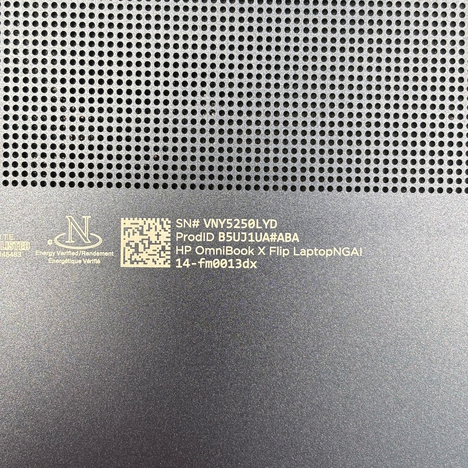 HP OmniBook 14-fm0013dx Win 11 Core Ultra 5 226V 2.1GHz 16GB RAM 512GB SSD 14″