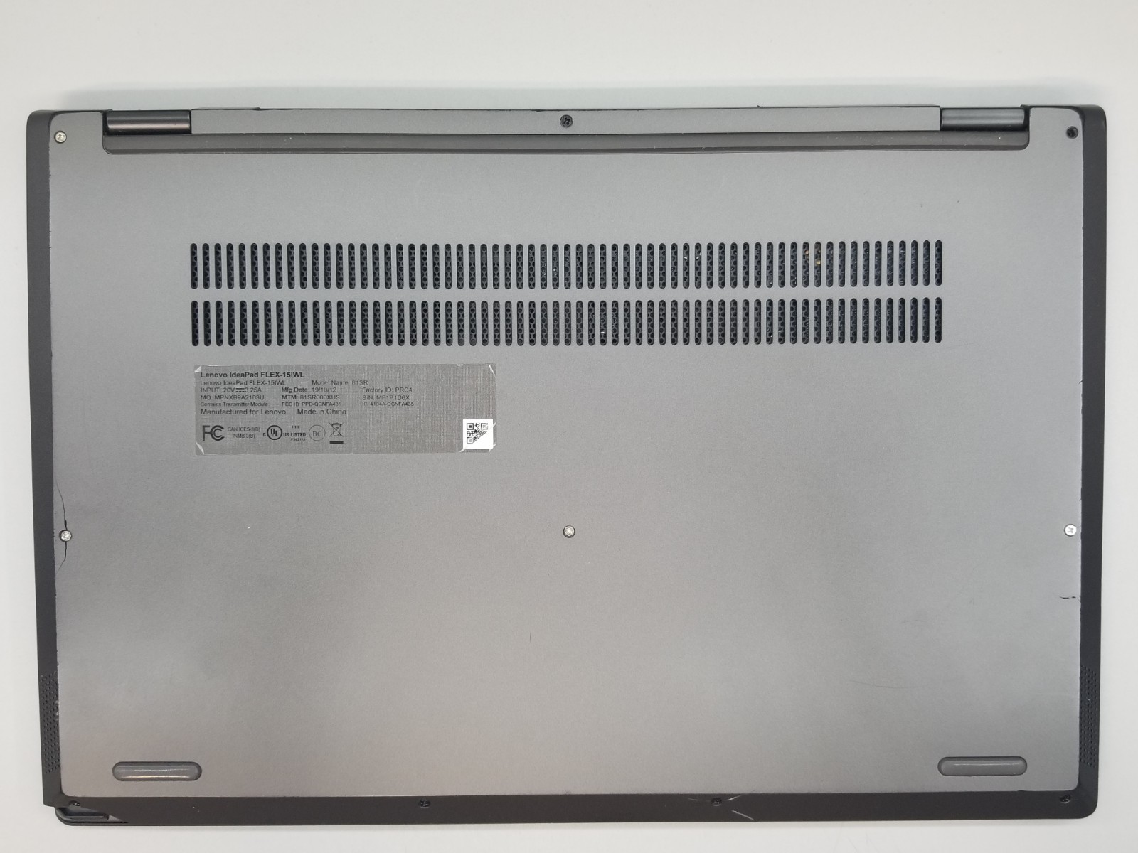 Lenovo IdeaPad Flex 15IWL 15.6″ 2-in-1 i3-8145U 2.1GHz 12GB RAM 256GB NVMe W11H