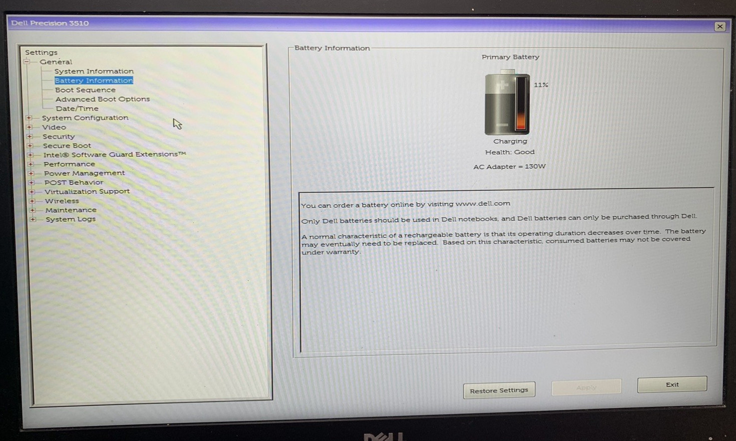 Dell Precision 3510 15.6” Intel Core i7-6820HQ 8GB DDR4 RAM 500GB SSD WIN 10P