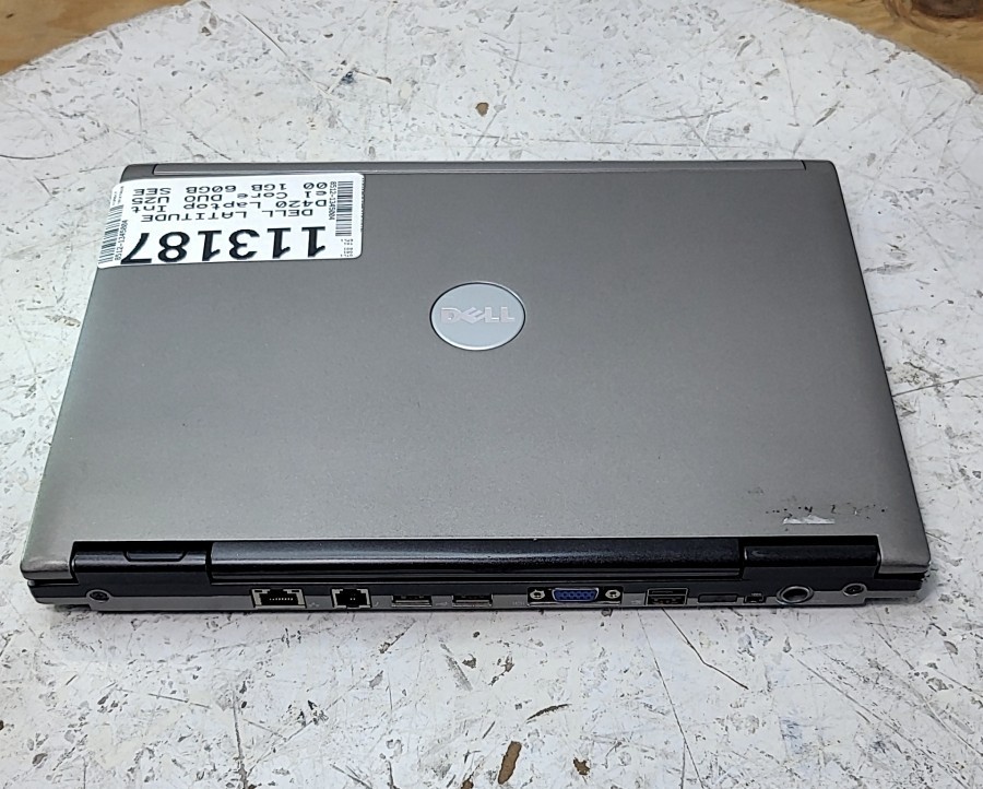DELL LATITUDE D420 Laptop Intel Core DUO U2500 1GB 60GB SEE NOTES