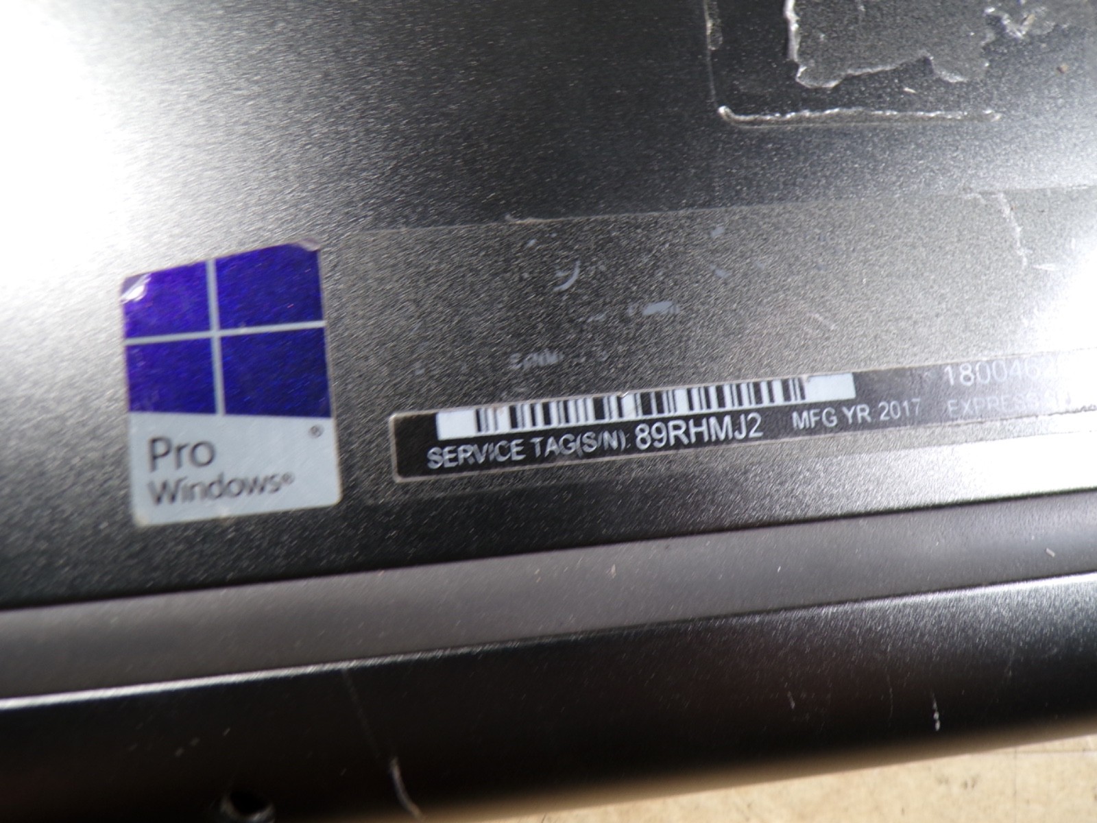 DELL LATITUDE 3379 INTEL CORE I3-6100U 2.30GHZ 8GB RAM **NO HD/ NO CADDIE/ NO OS