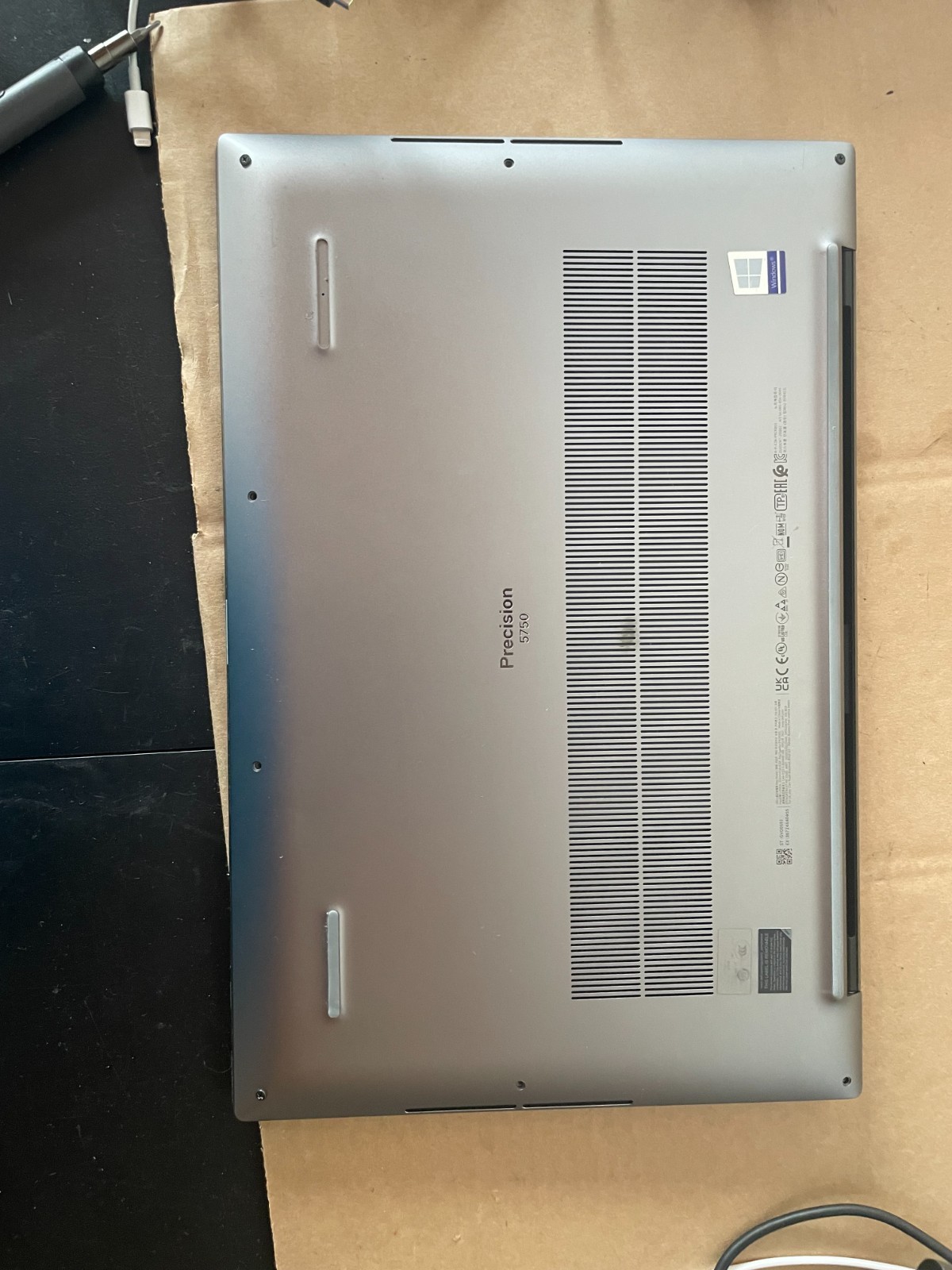 Dell Precision 5750 i7-10750H 512GB SSD 16GB RAM (No Charger Included)