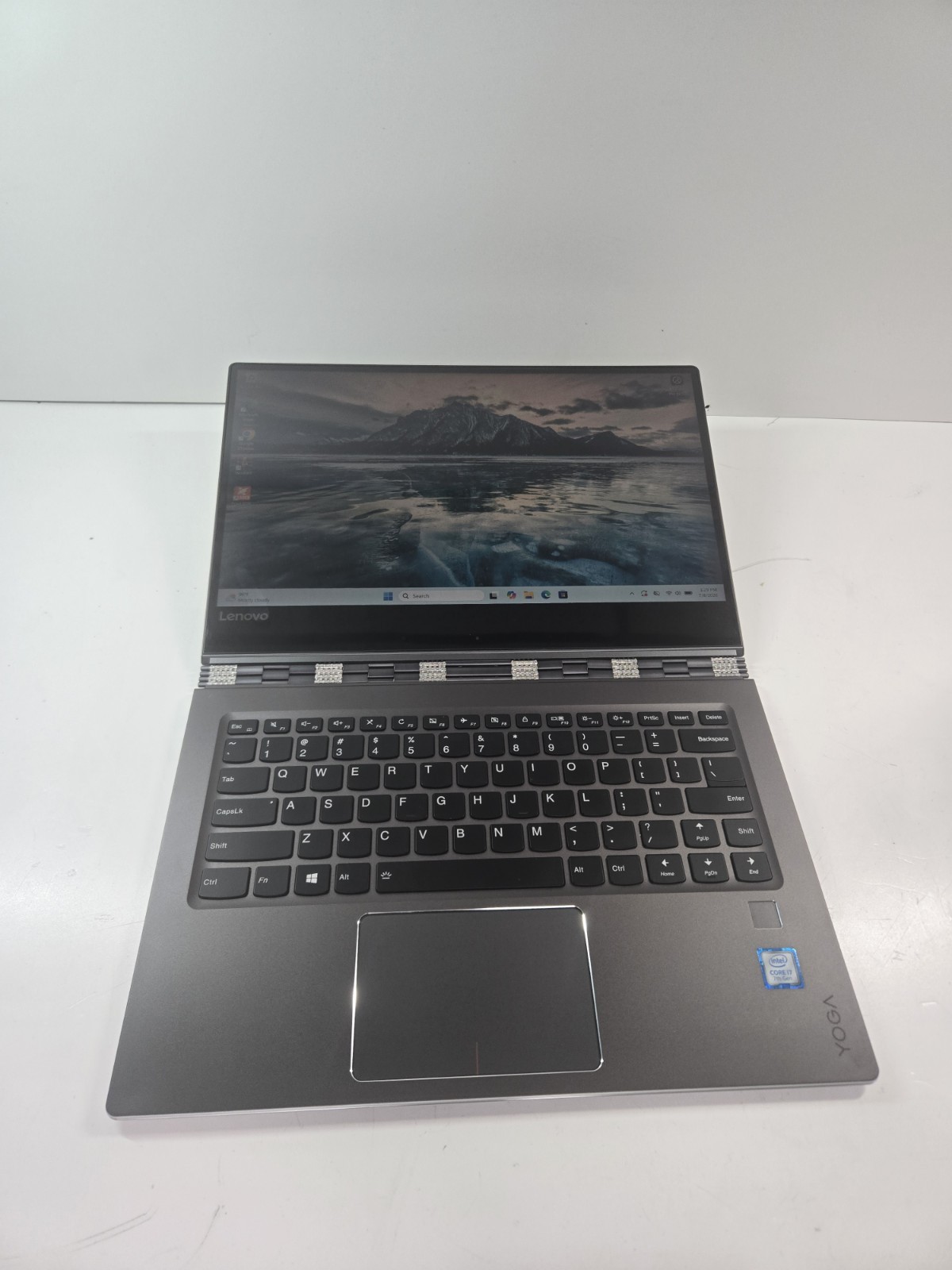Lenovo Yoga 910-13IKB 4K Touch i7-7500U @2.7GHz 16GB 256GB SSD Win11 pro