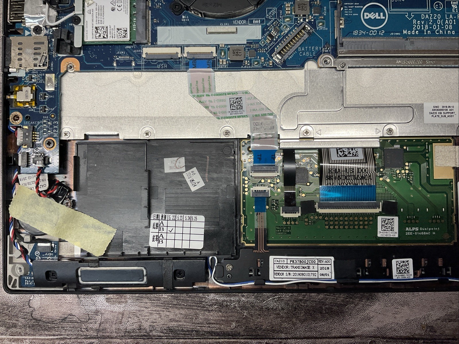 Dell Latitude 7390 / Intel Core i5 7th Gen / BIOS Unlocked / Parts Repair / J3