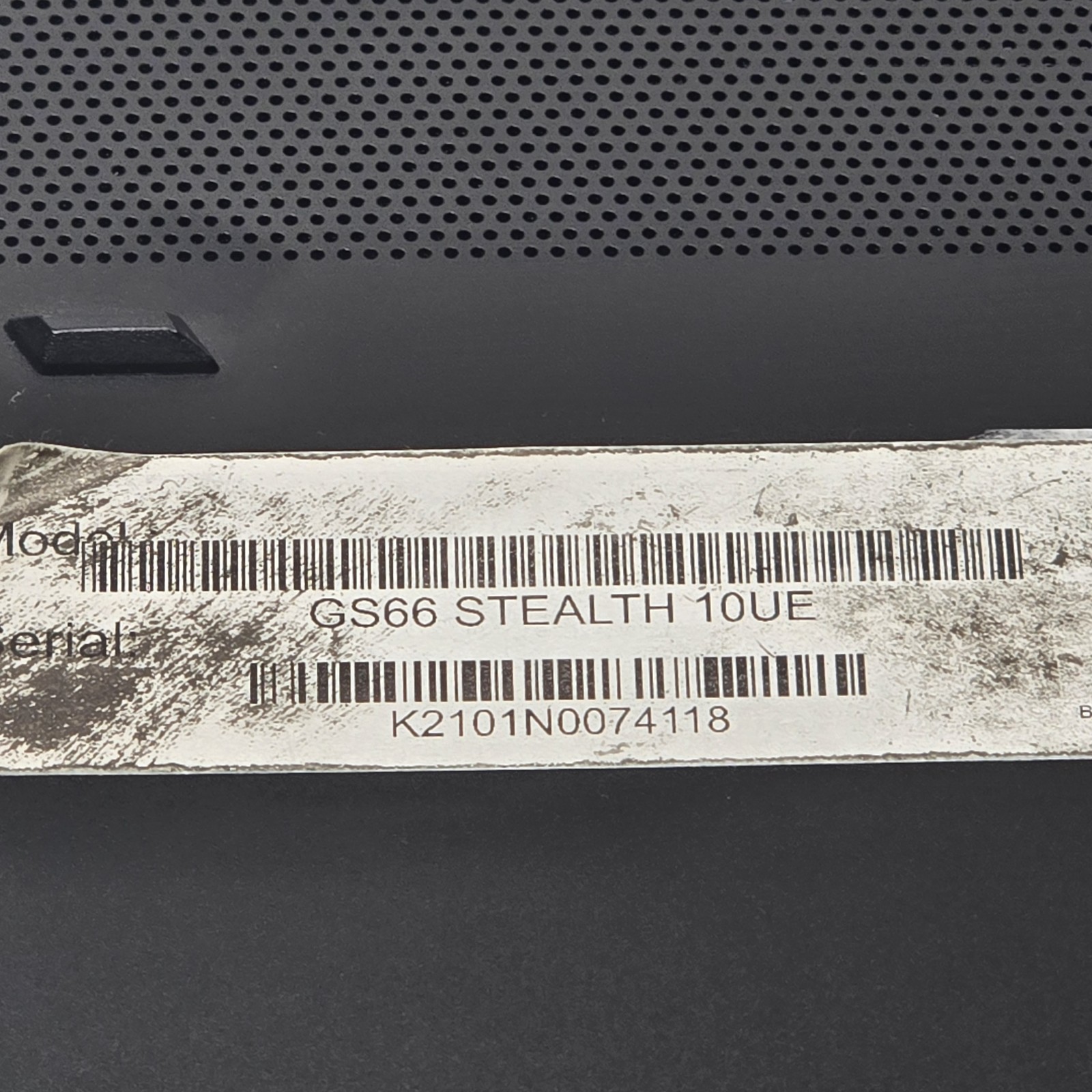 MSI GS66 Stealth 10UE 15.6″ 240Hz FHD 2.6 GHz i7-10750H 16GB 1TB SSD RTX 3060