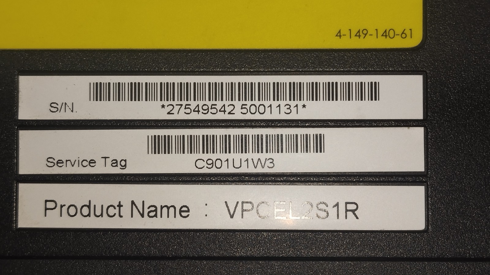 Sony VAIO VPCEL2S1R/W 500 gb SDD 6GB Ram Windows 7 Home 64 AMD