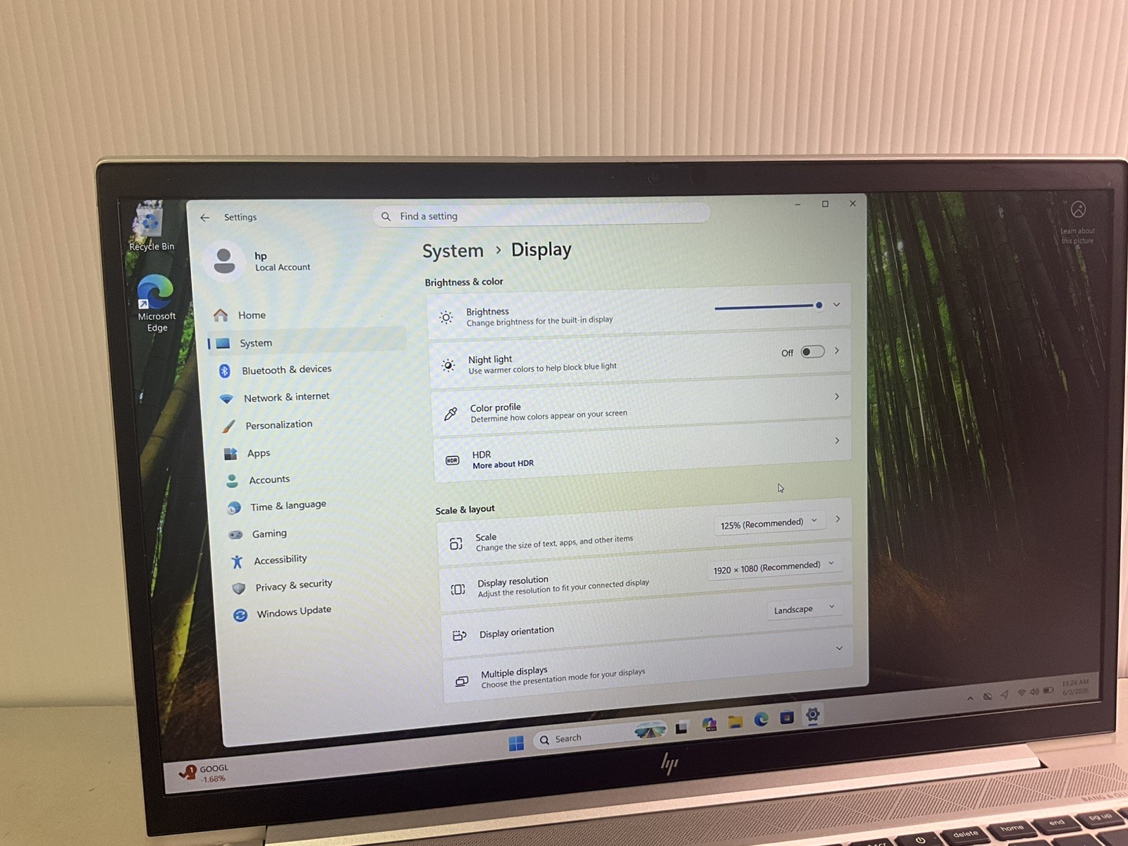 HP EliteBook 850 G7 CORE i7-10510U @1.8GHZ 16GB Ram 512GB SSD Wind 11 Pro #55