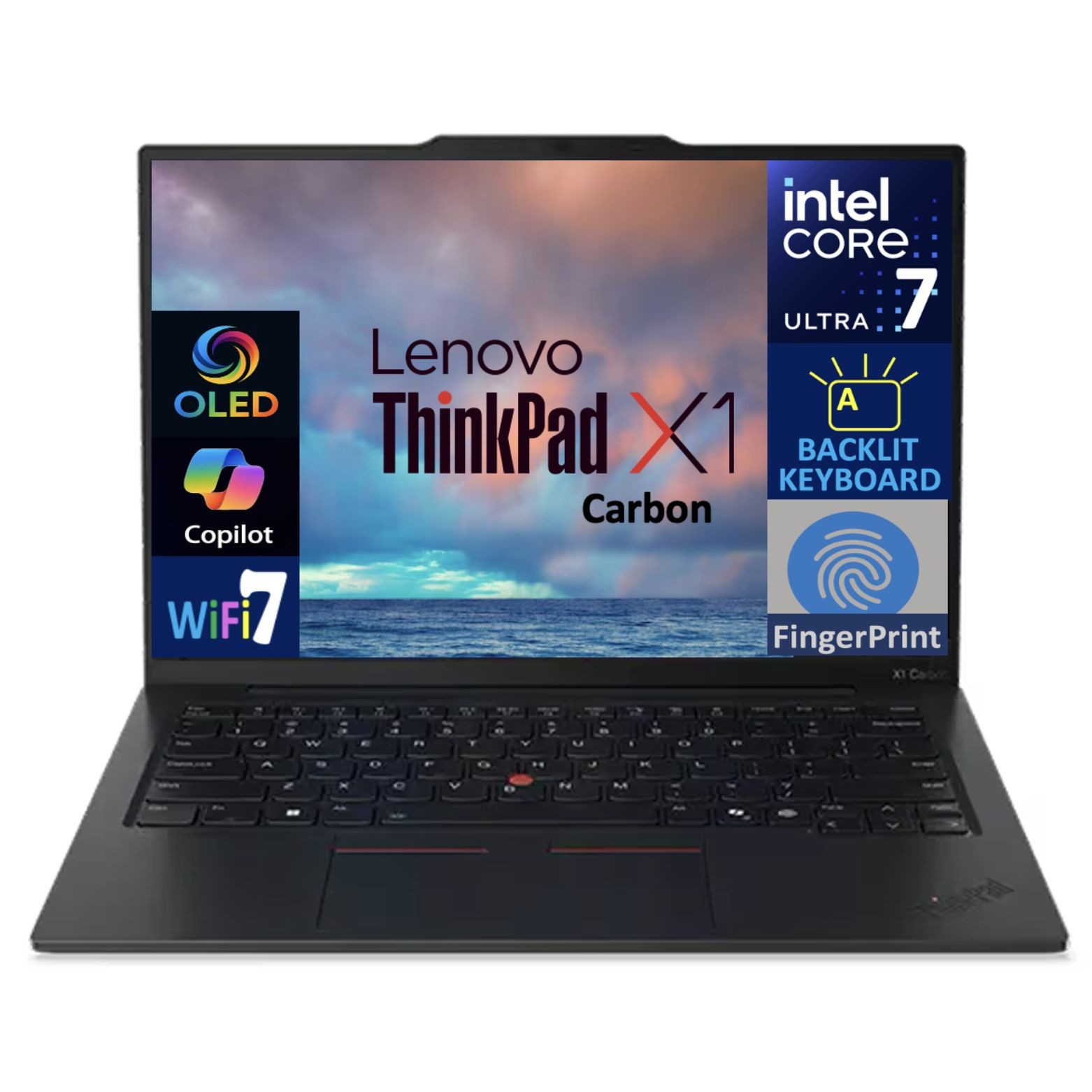 Lenovo ThinkPad X1 14″ 2.8K Intel Core Ultra 7-268V 2.20GHz 32GB 1TB SSD W11P