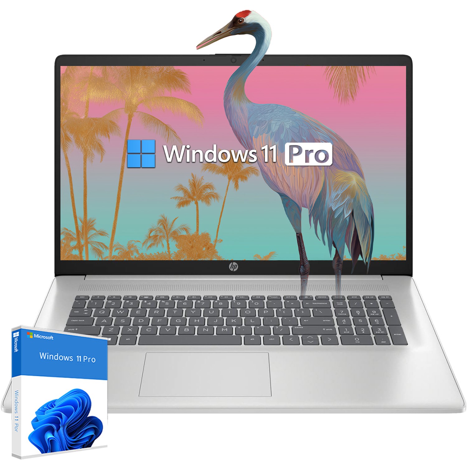 📍HP 17.3 inch Touch Laptop 4.50 GHz Ryzen 5 Notebook UpTo 64GB RAM 4TB Win11Pro